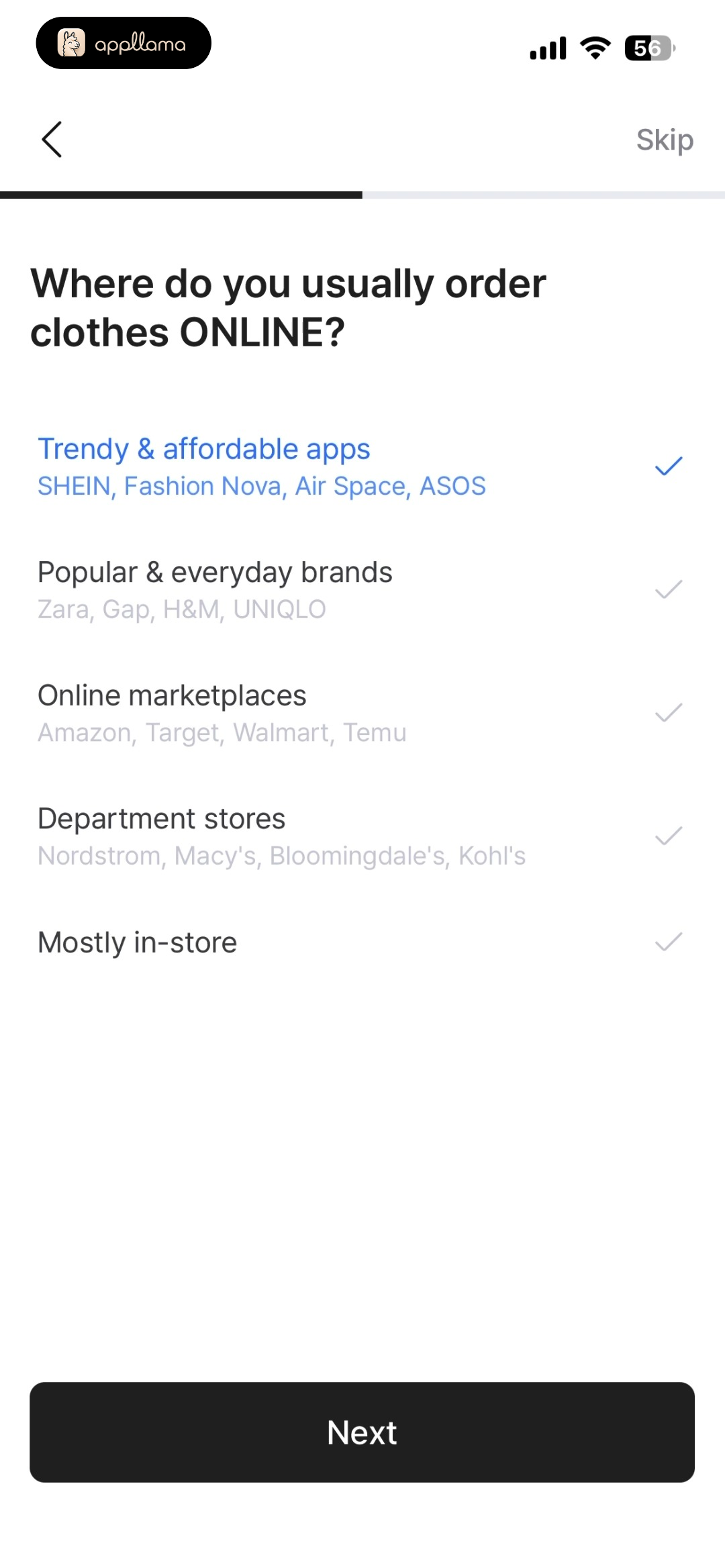 Online Shopping Habits
