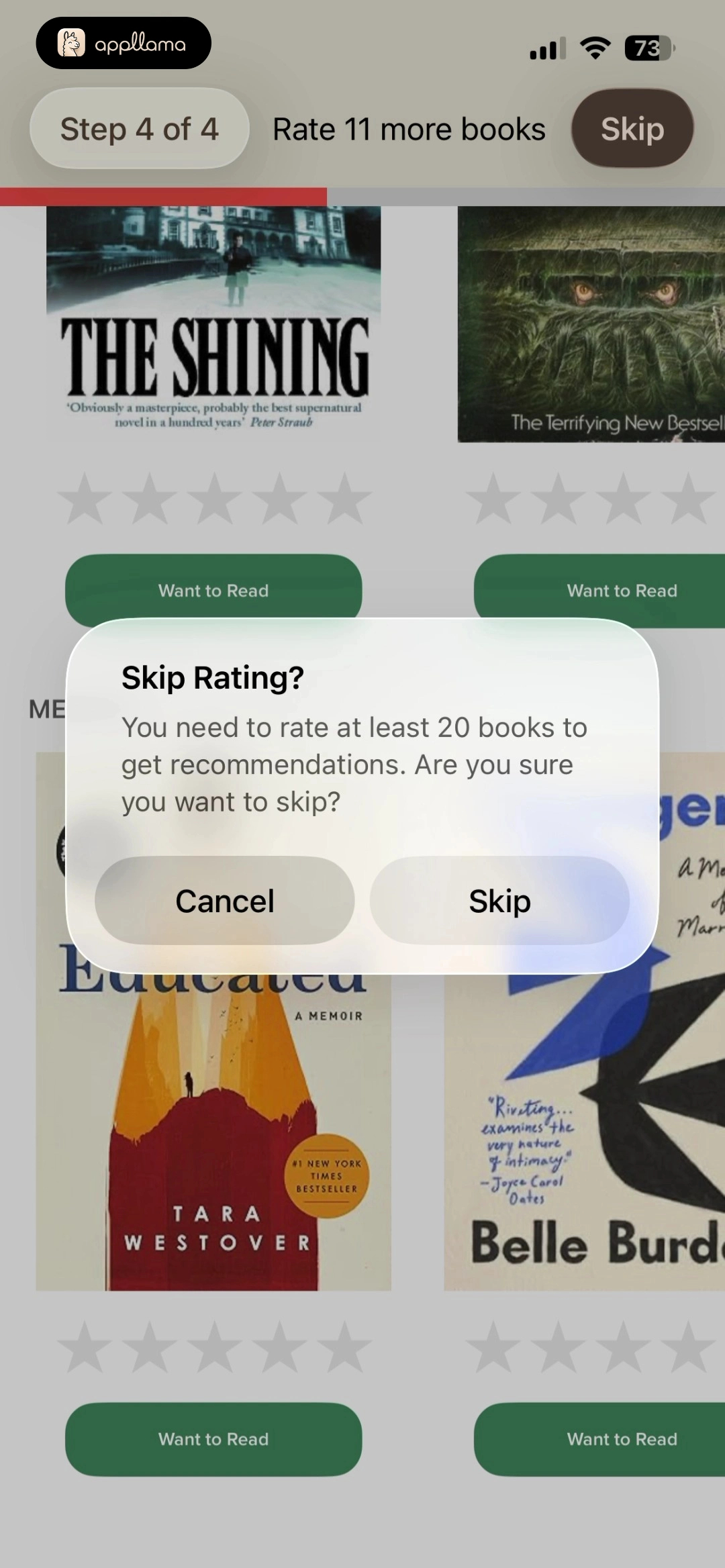 Skip Rating Dialog