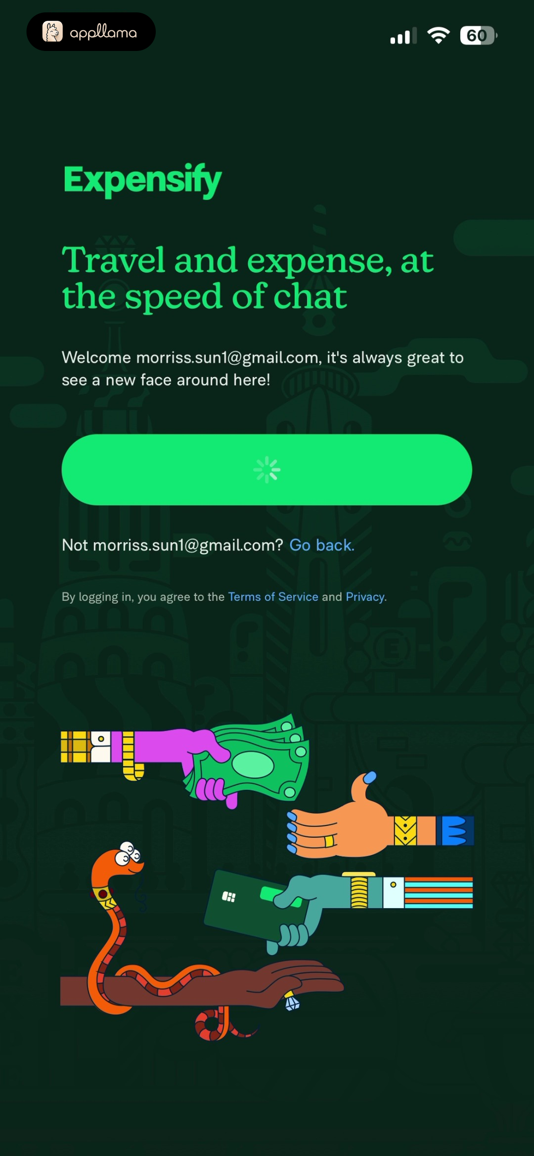 Email Sign In Loading