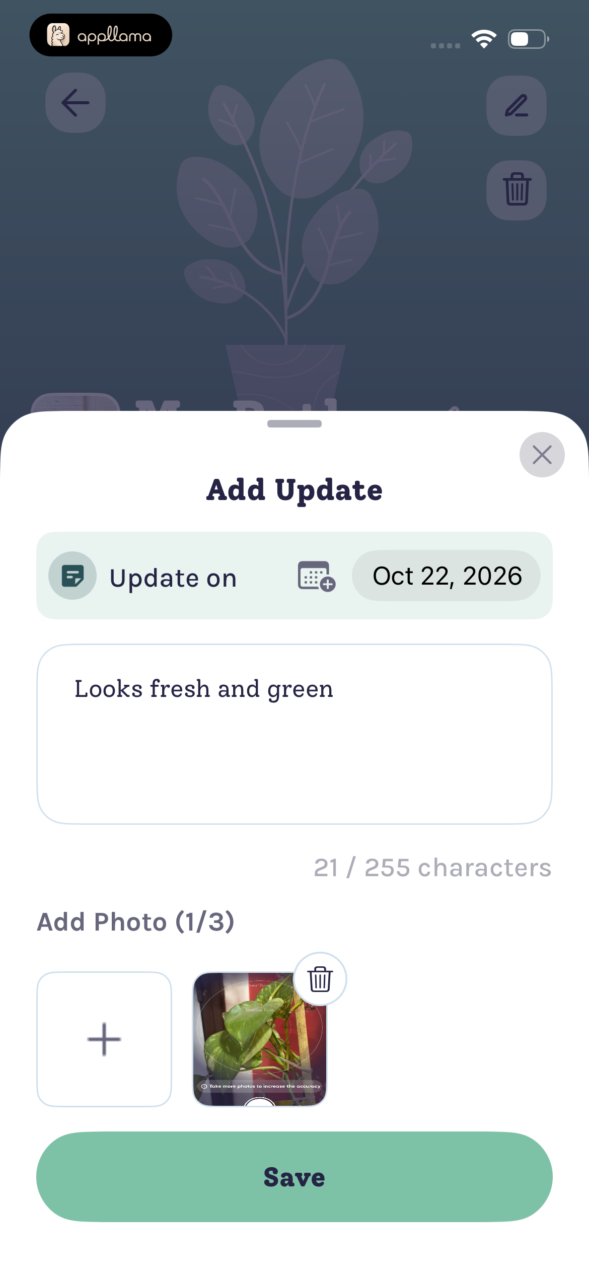 Add Update With Photo
