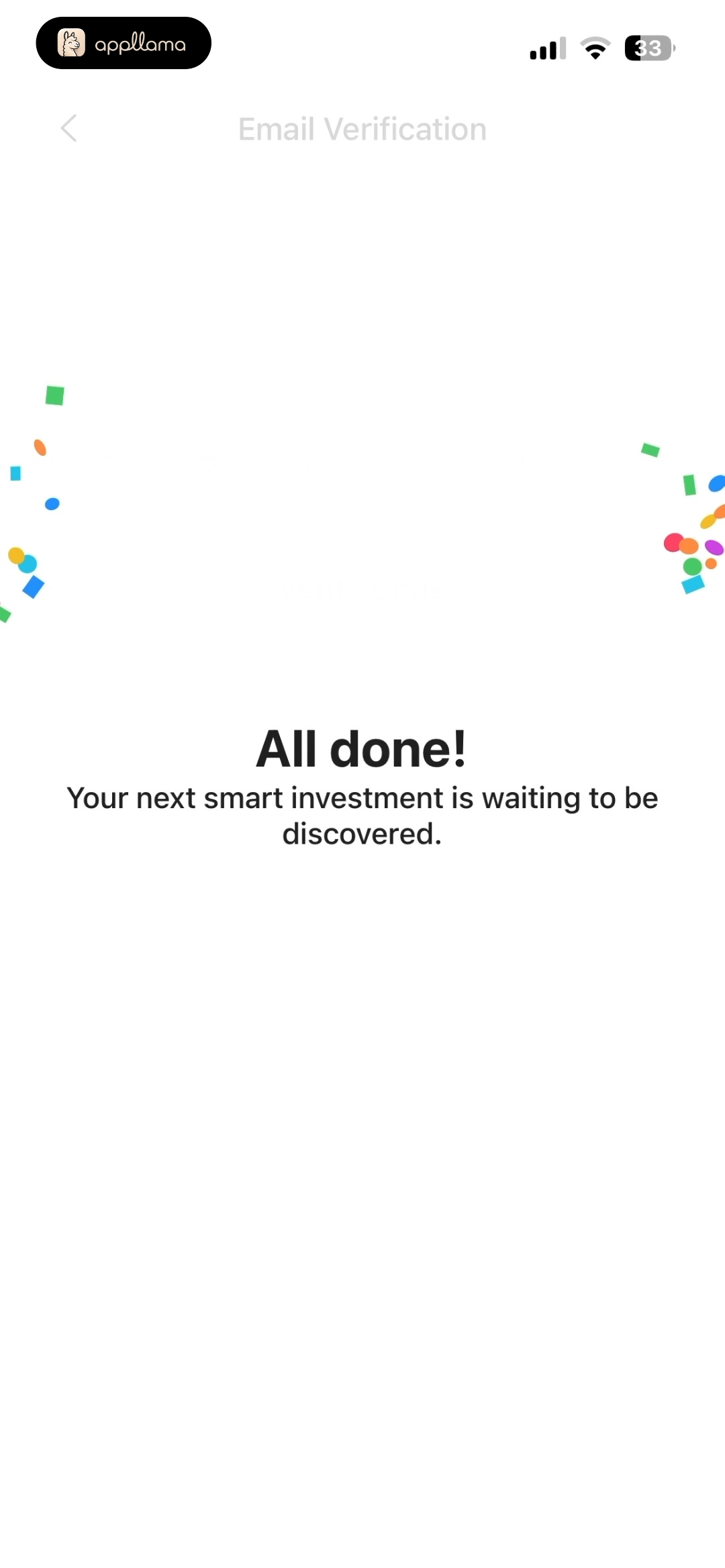 Verification Success