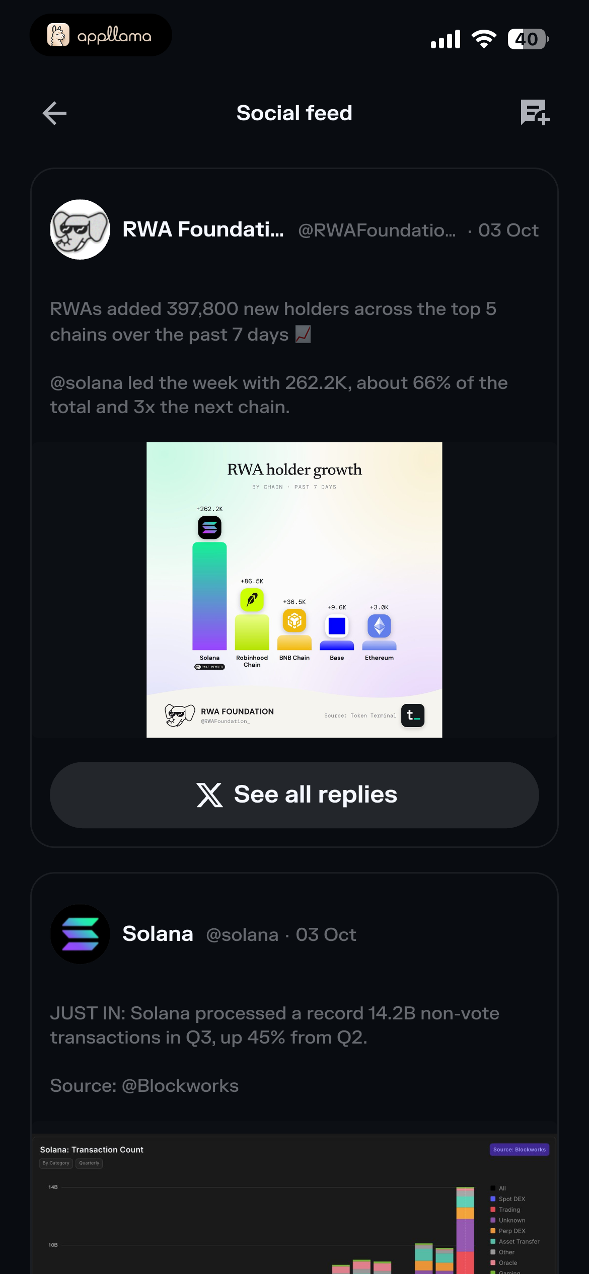 Social Feed