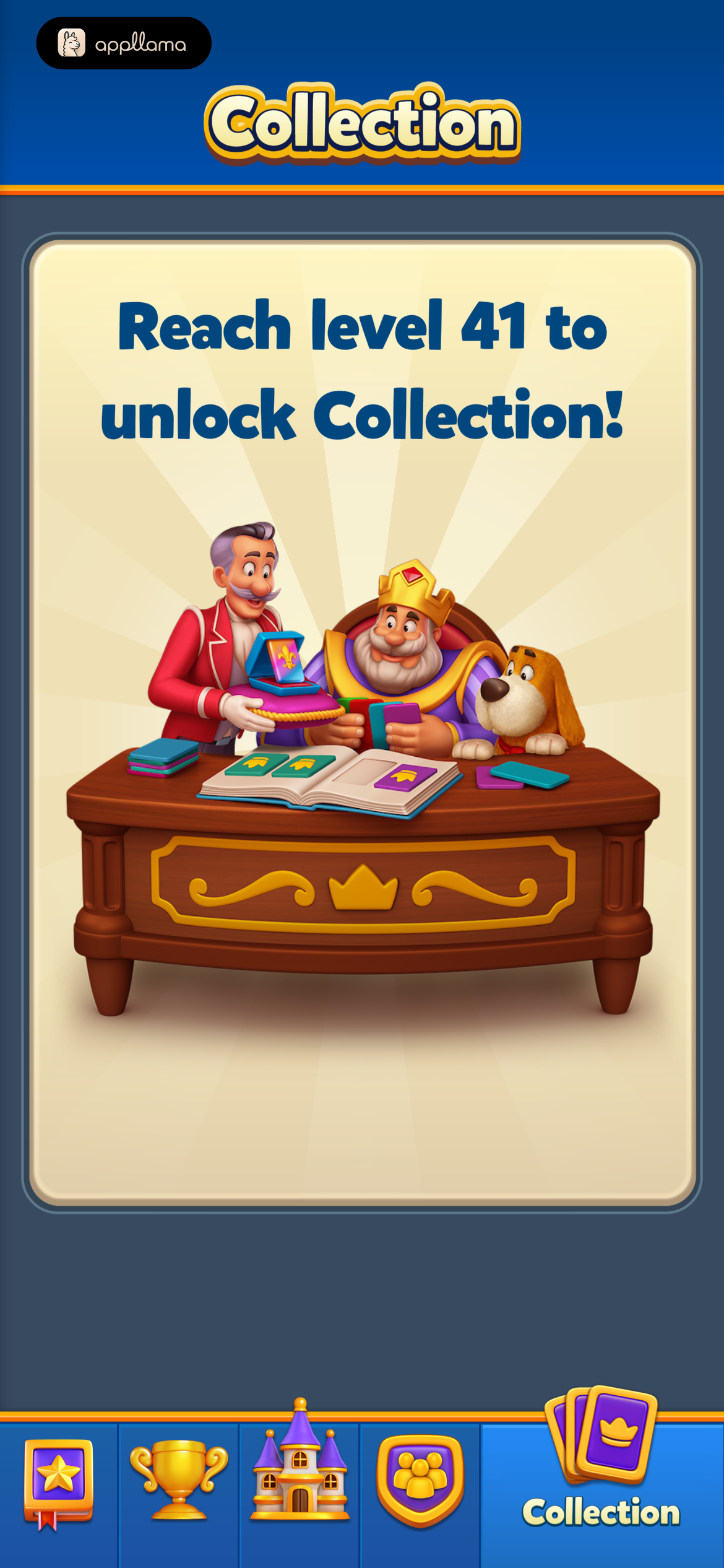 Collection Feature Locked
