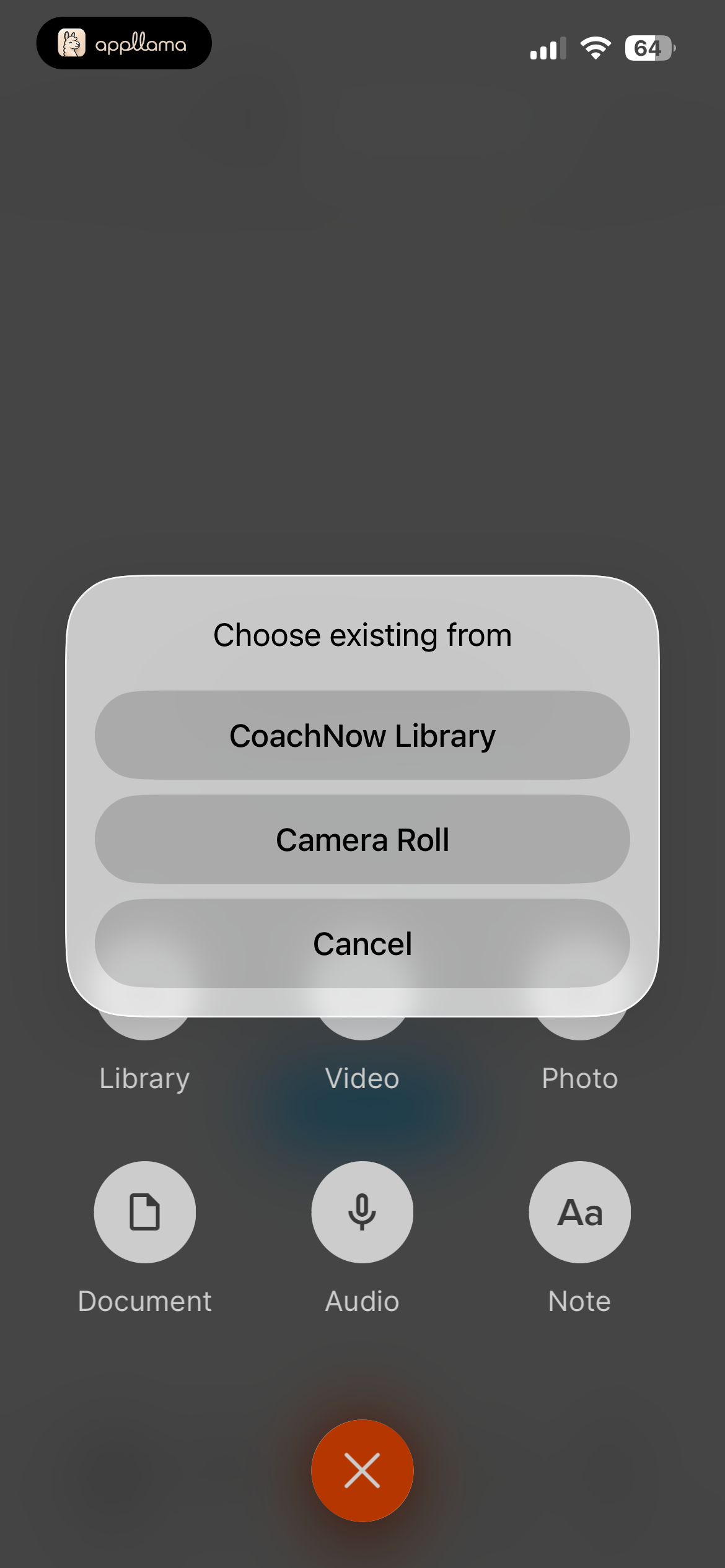 Media Source Picker