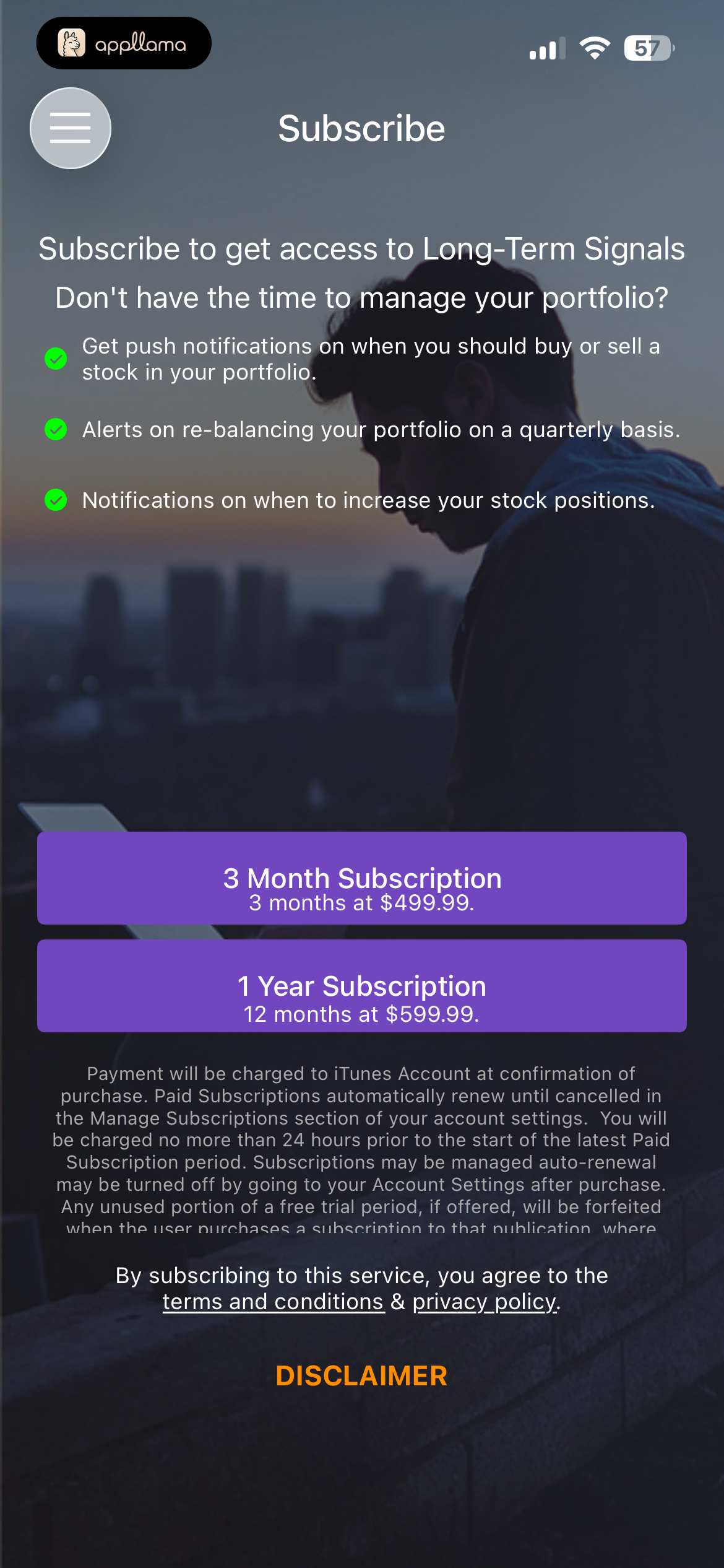 Subscription Paywall