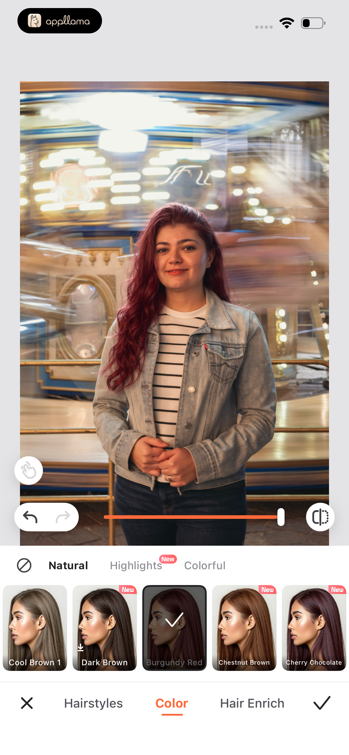 Hair Color Editor