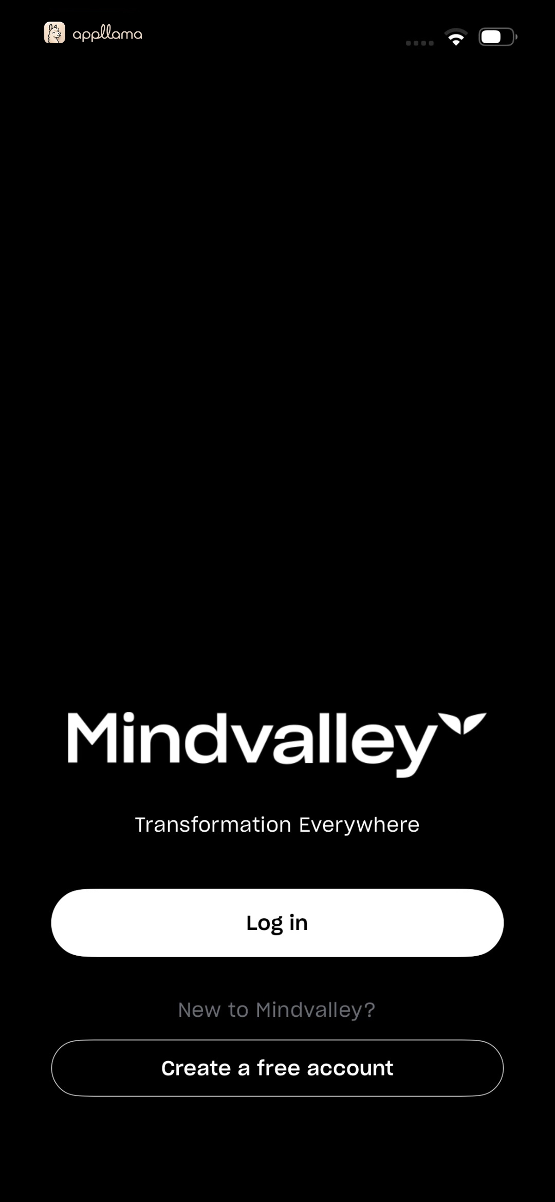 Mindvalley: Self Improvement home screen