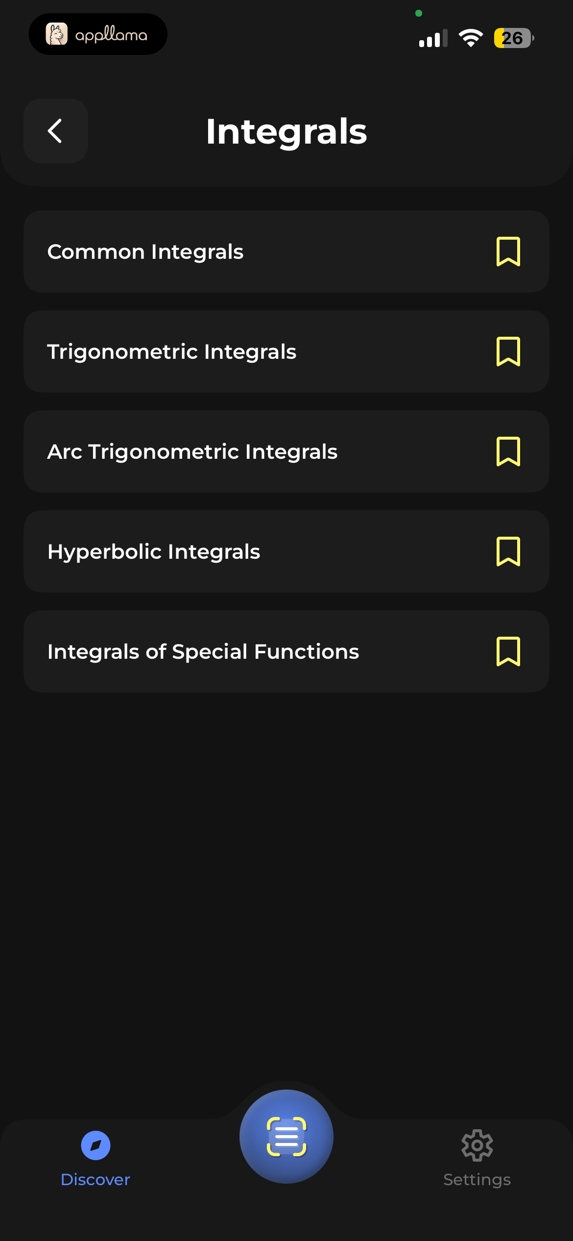 Integrals