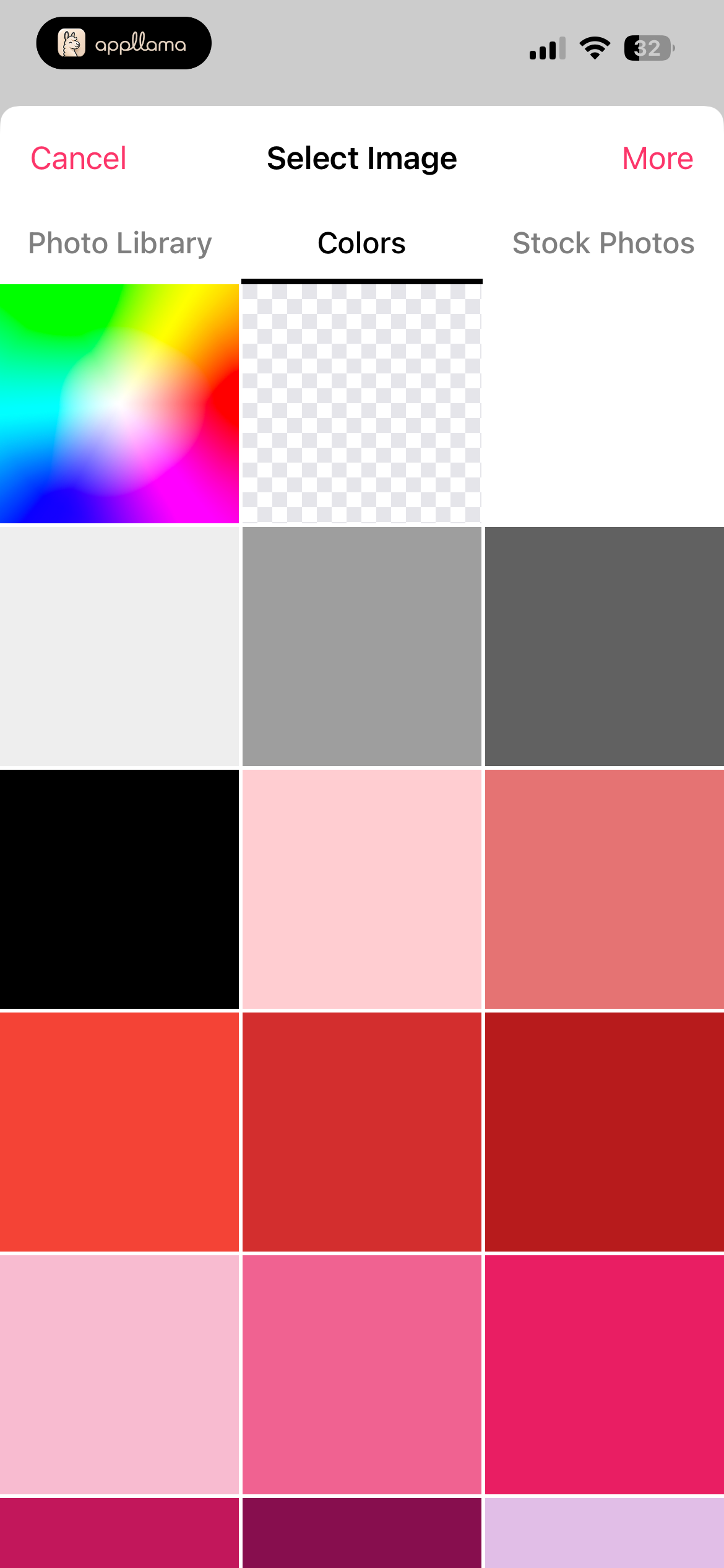 Select Image - Colors