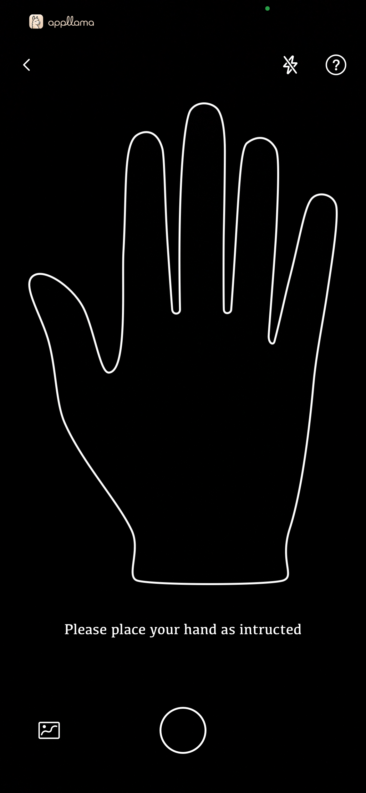 Palm Scan Camera
