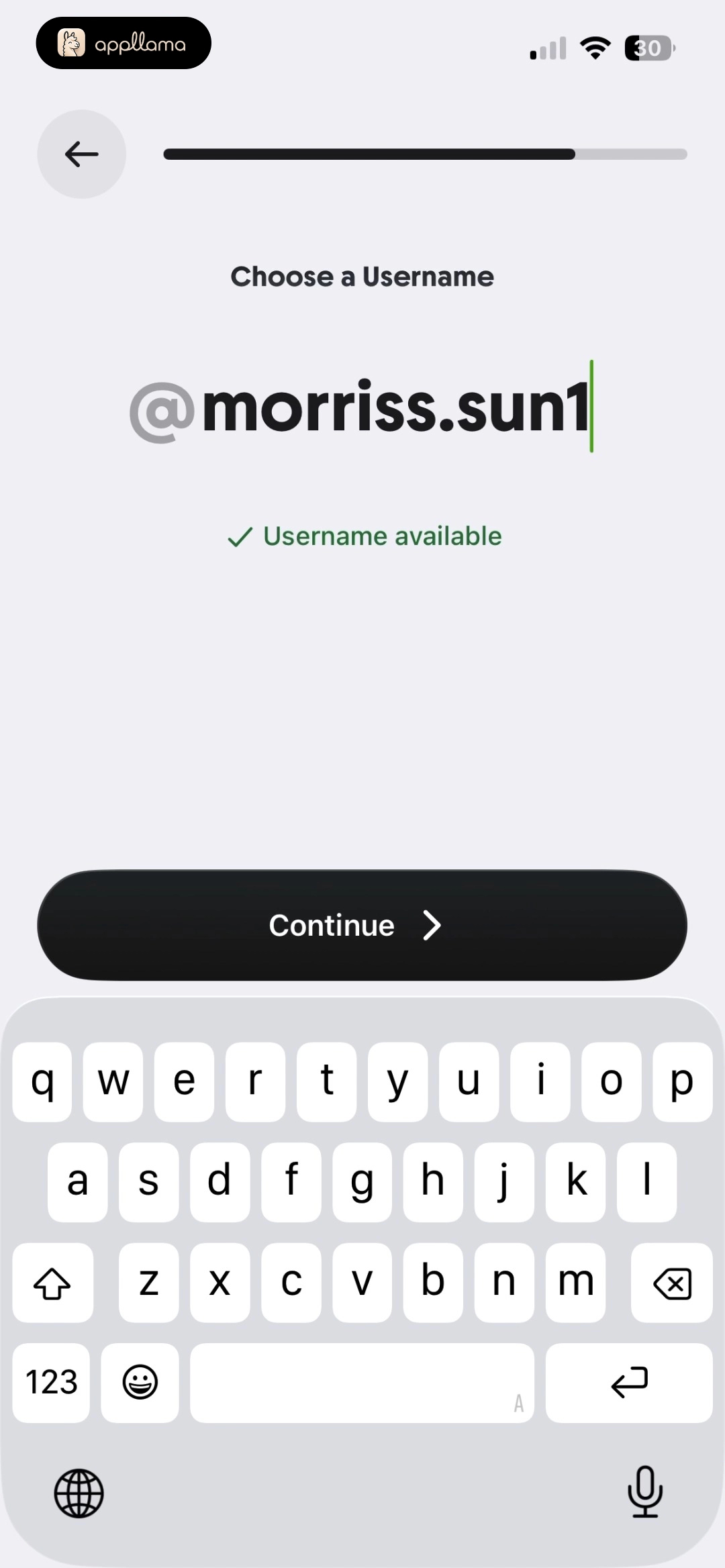Username Creation