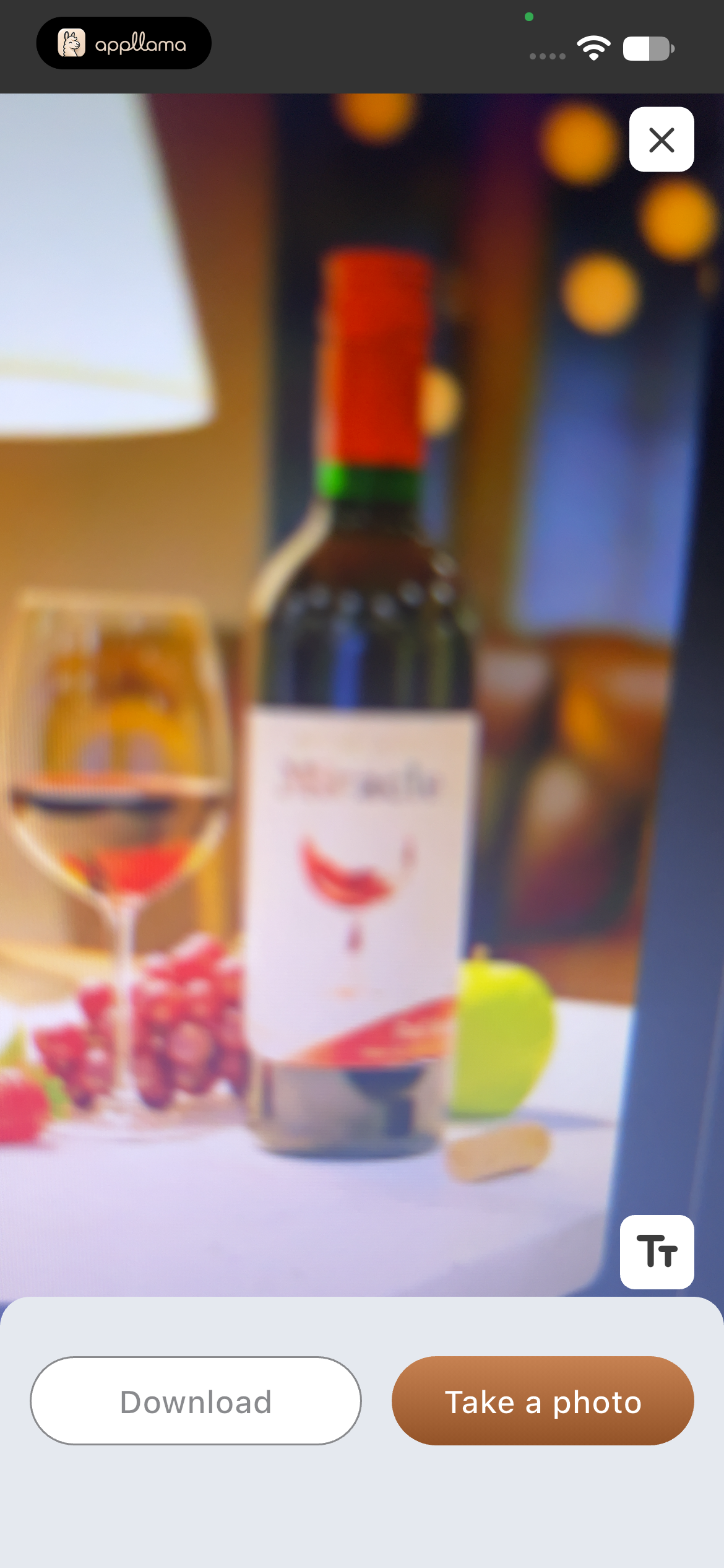 Wine Photo Preview