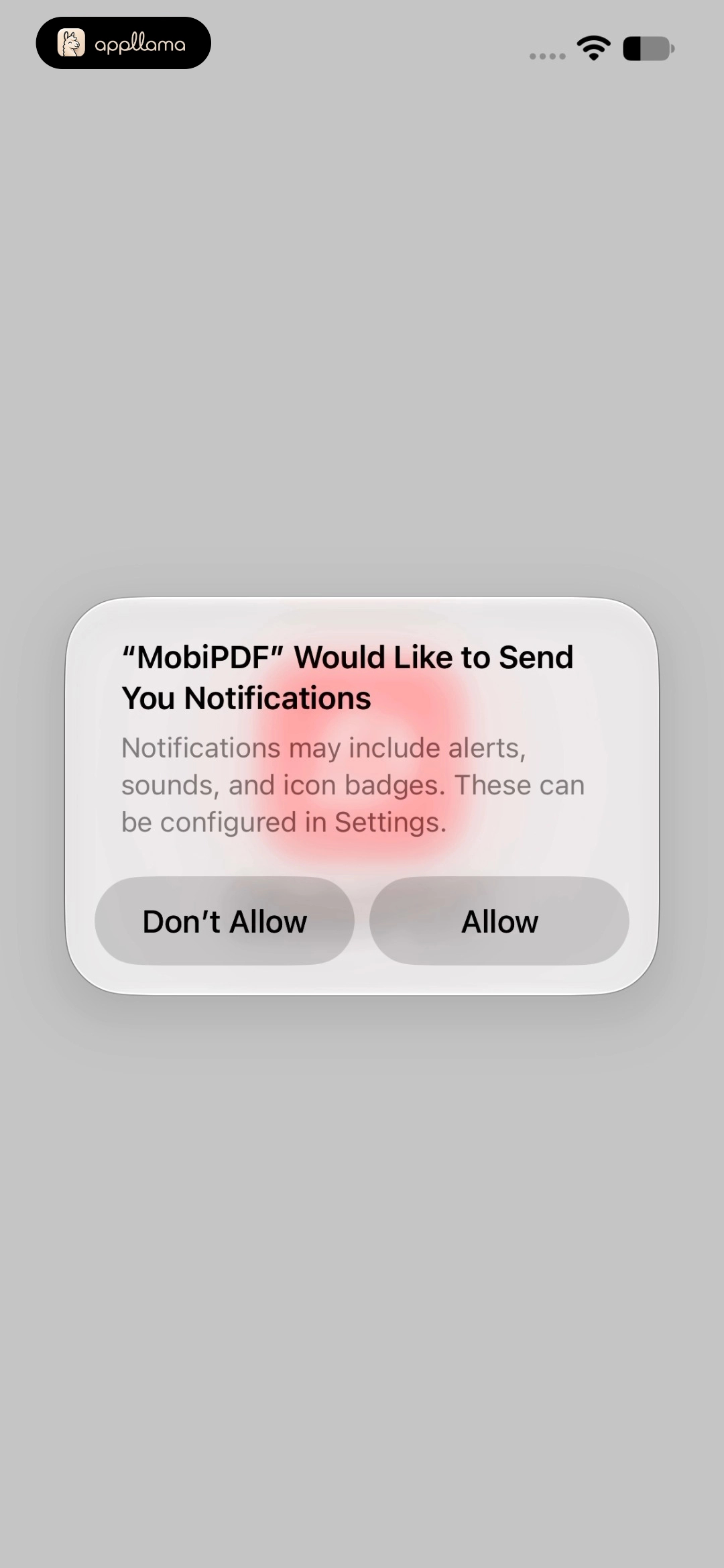 Notification Permission