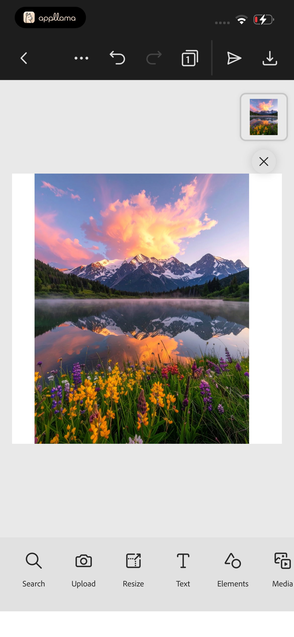 Photo Editor Canvas