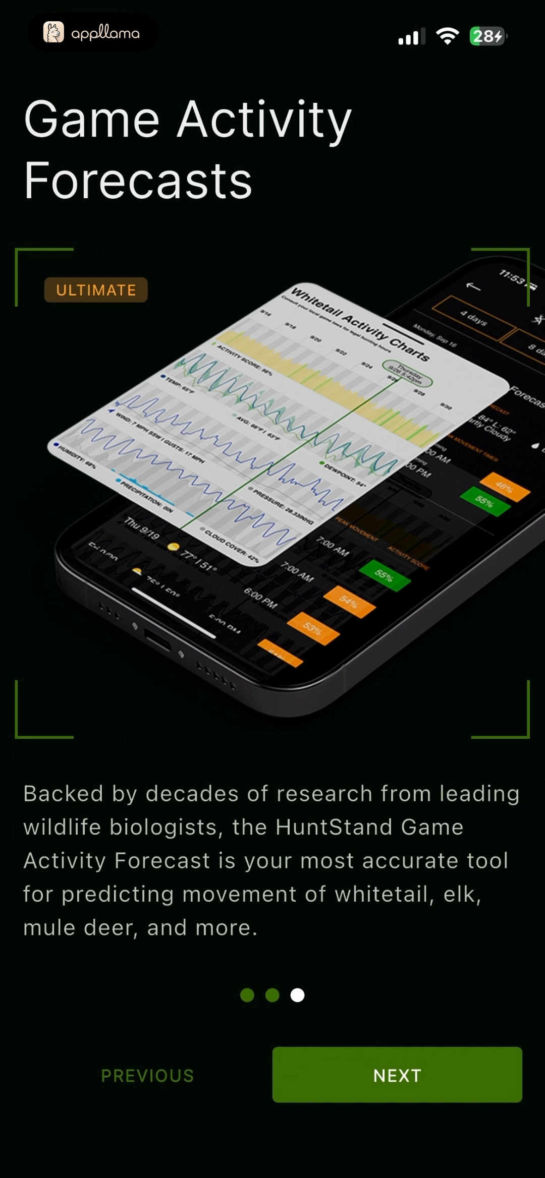 Game Activity Forecasts