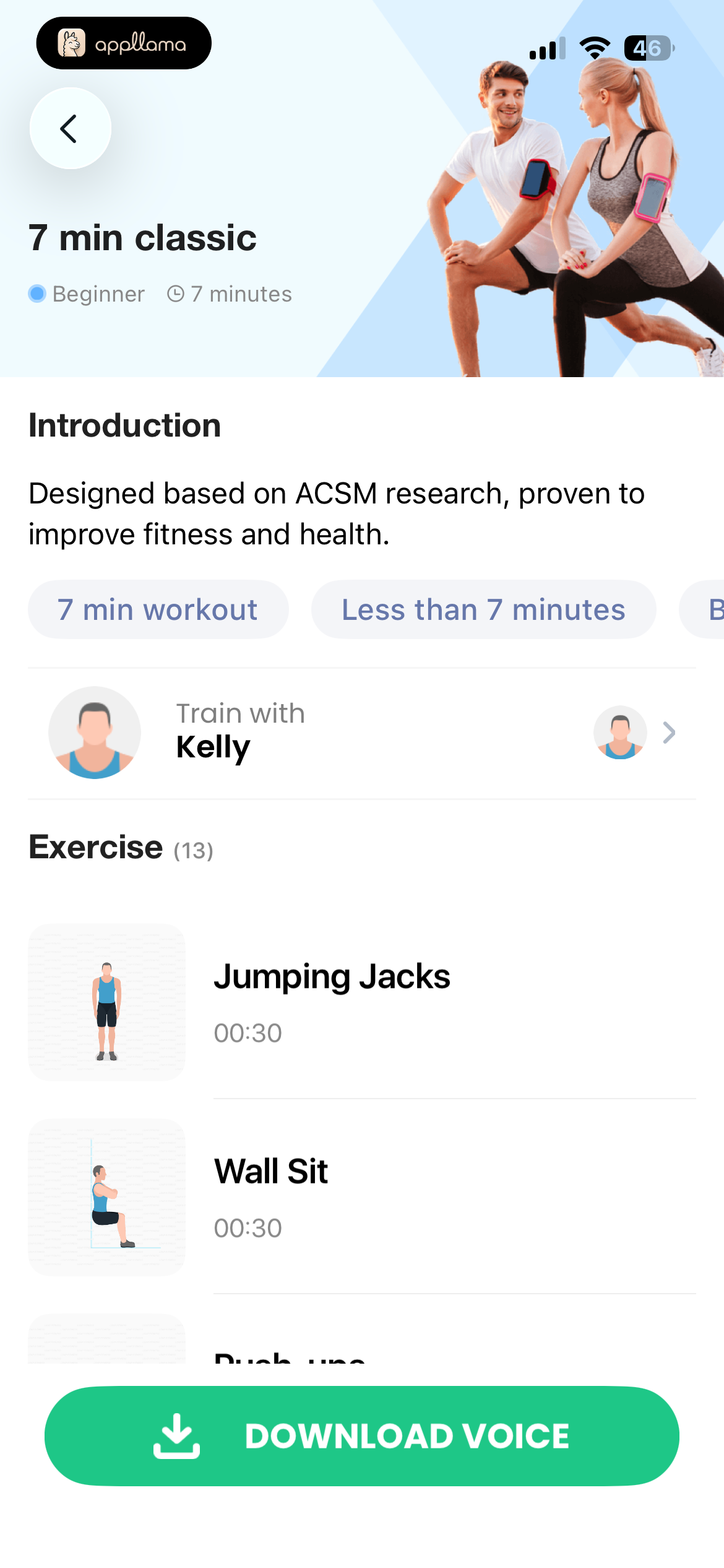 Workout Details