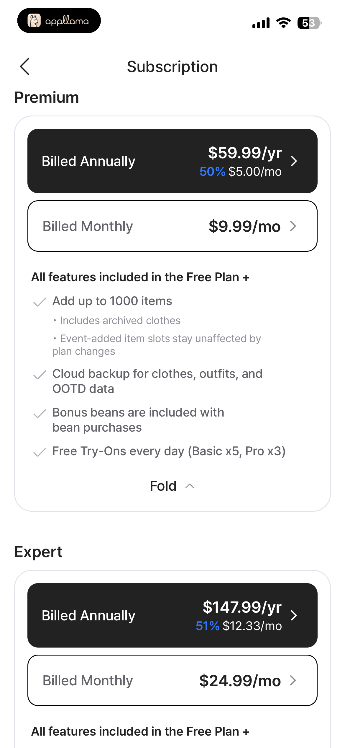 Subscription Plans