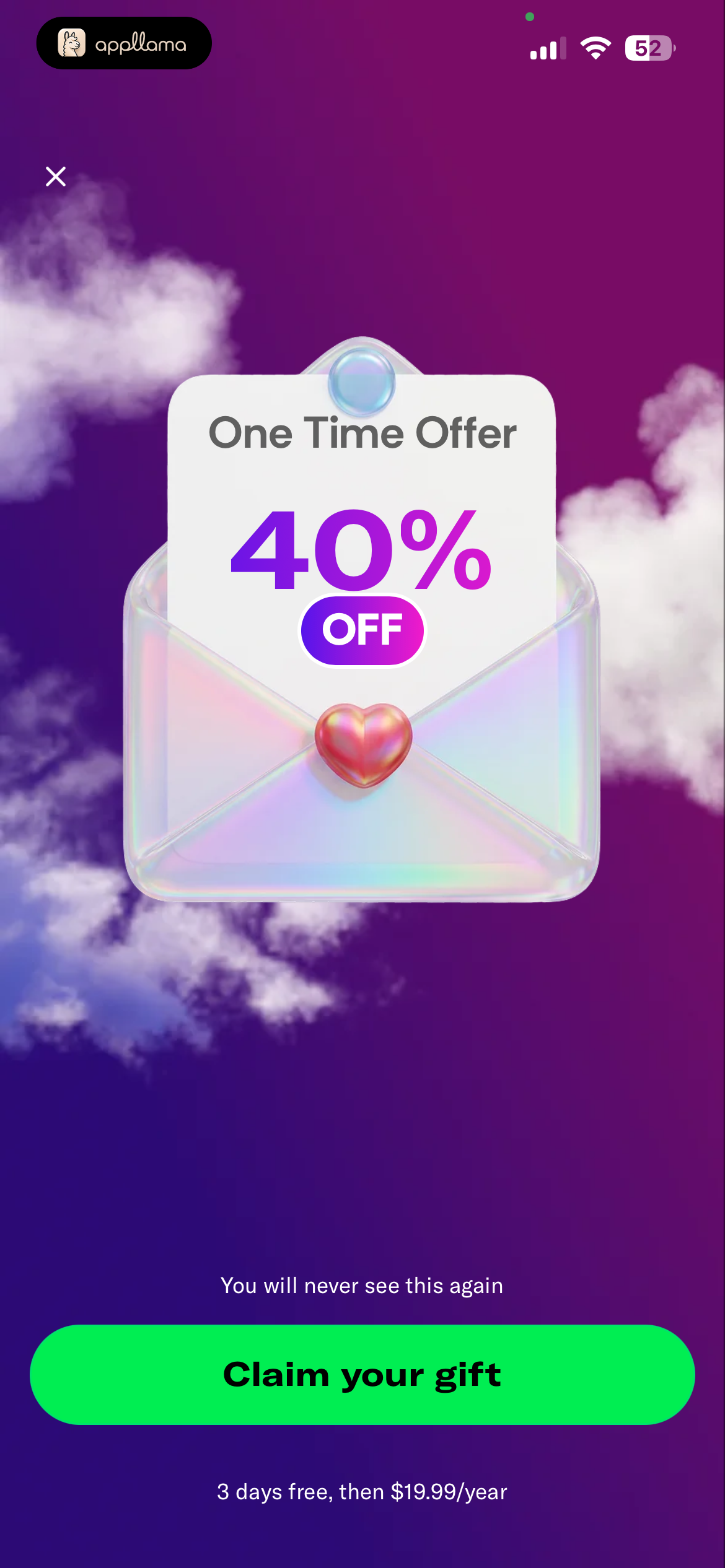 Discount Offer