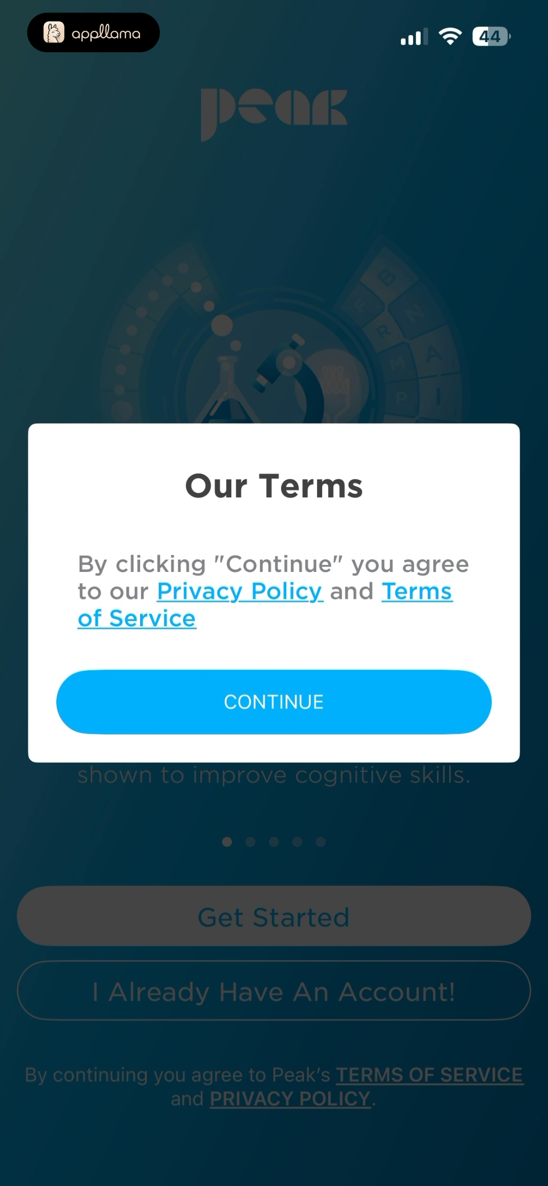 Terms Consent