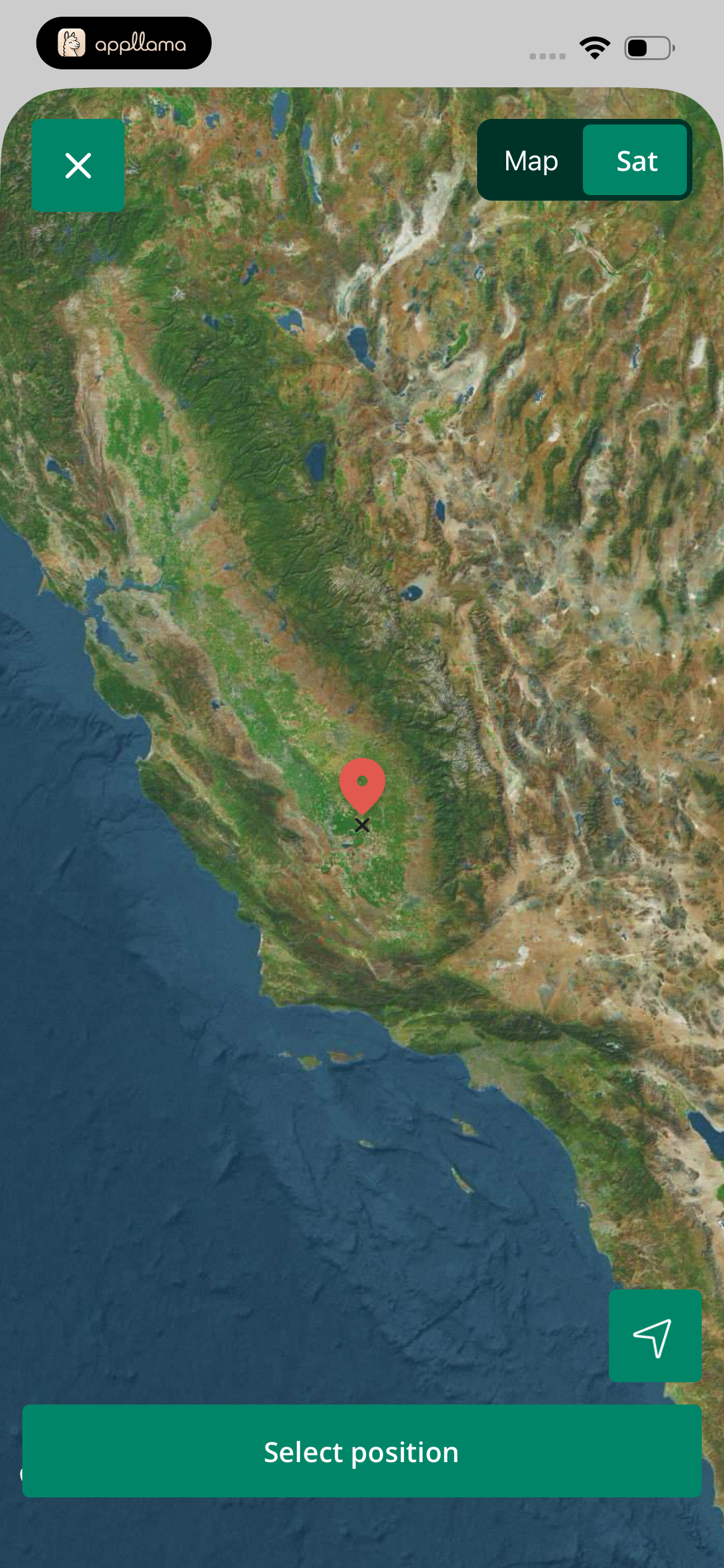 Satellite Location Picker