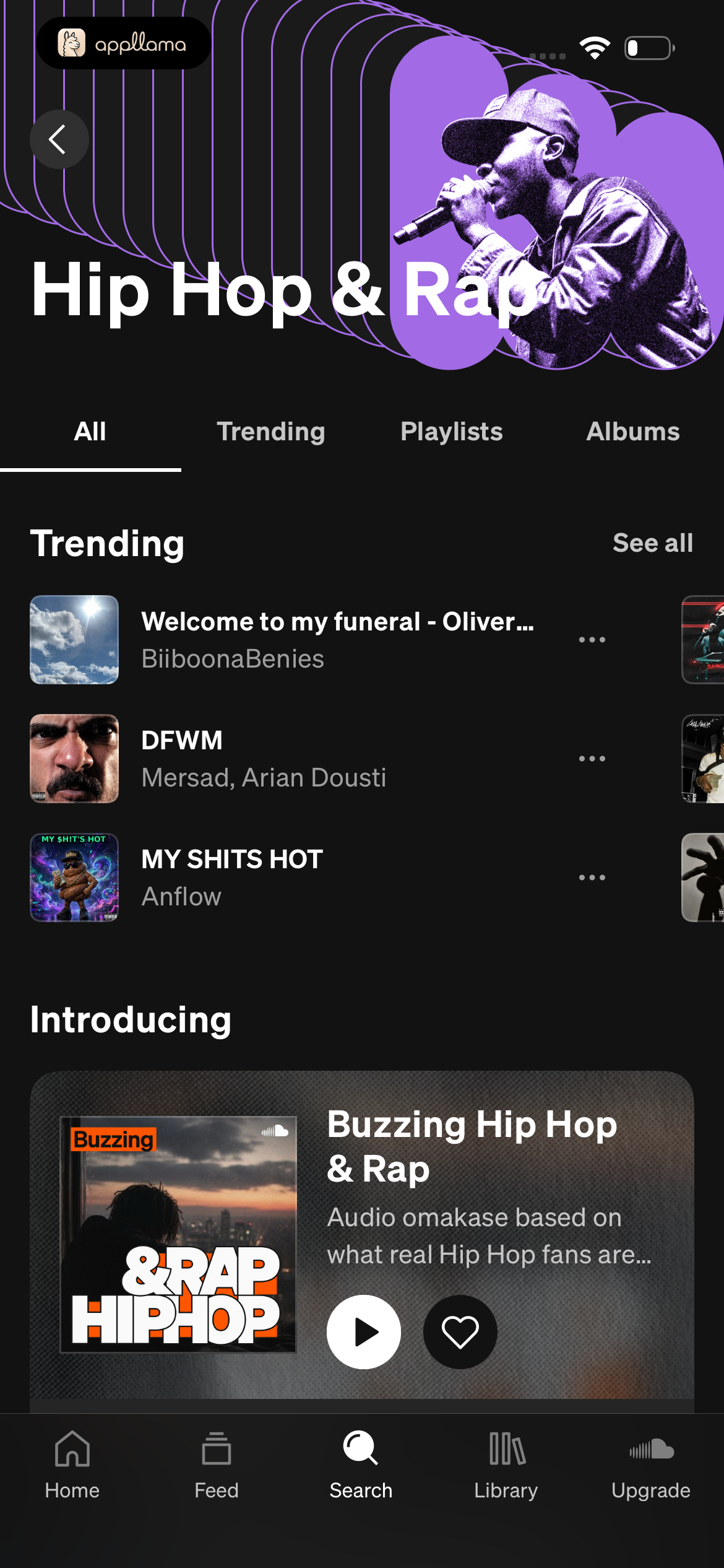 Hip Hop & Rap Genre
