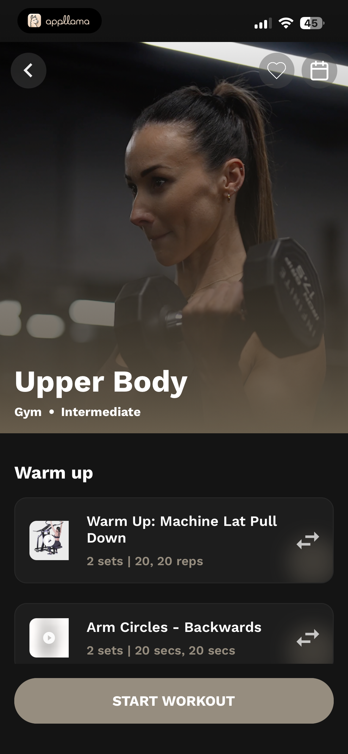 Workout Overview