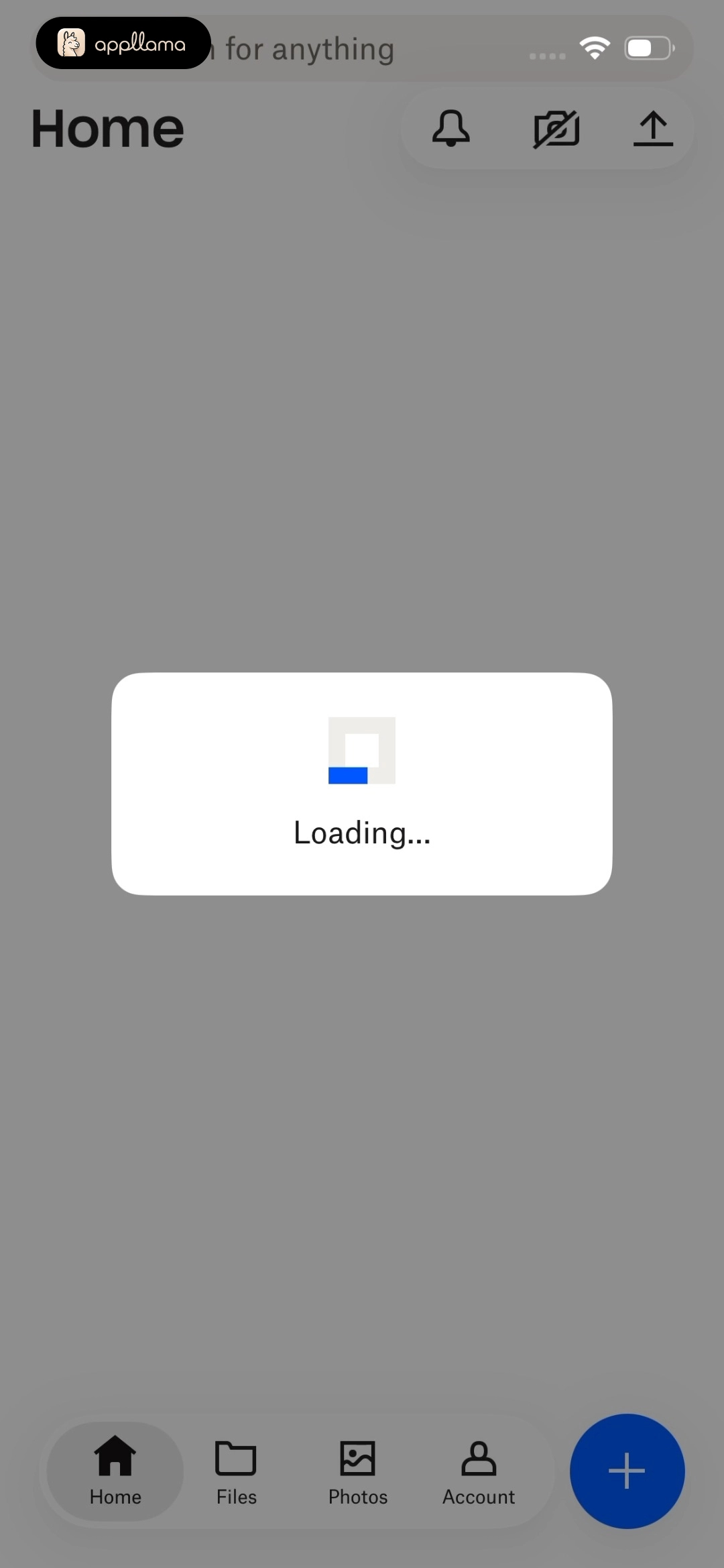 Home Loading