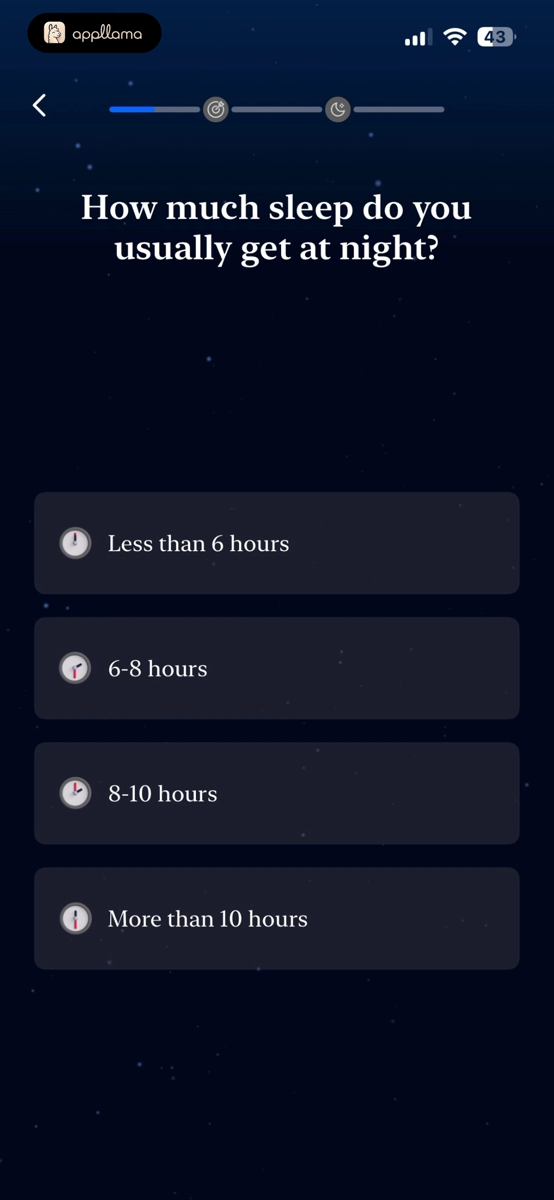 Nightly Sleep Duration