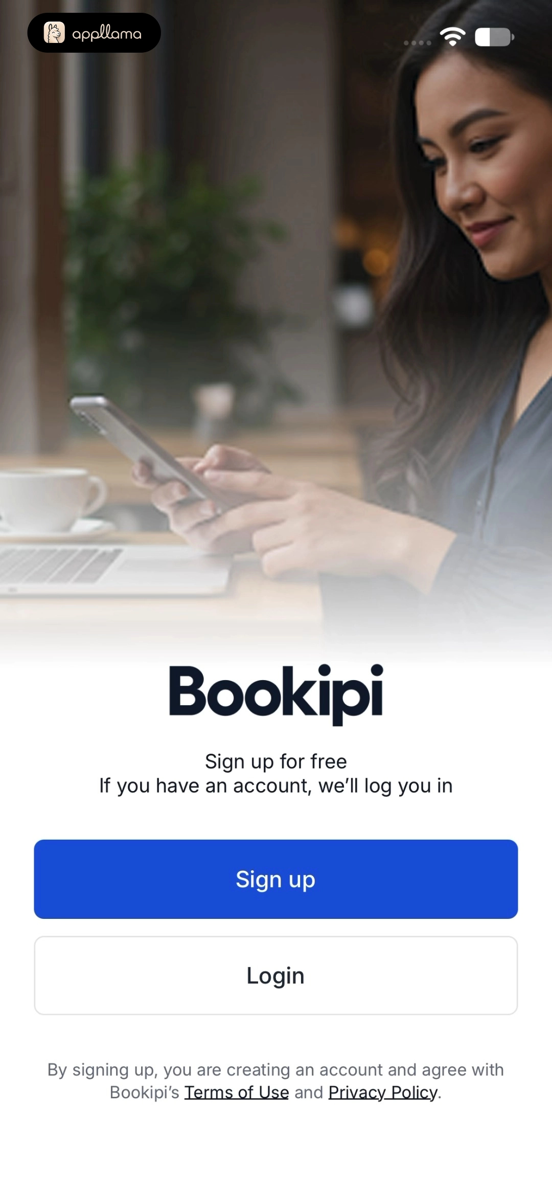 Welcome Sign Up Login