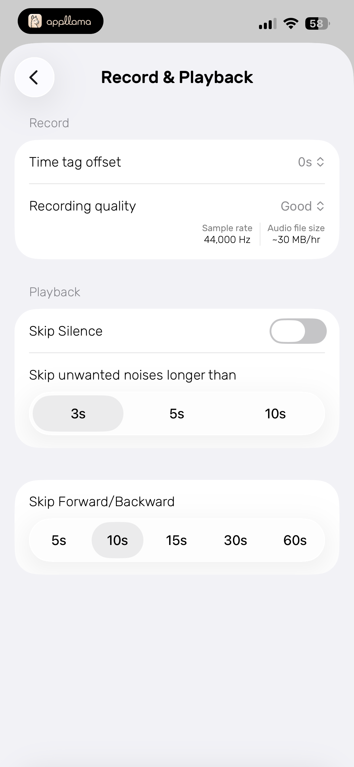 Record & Playback