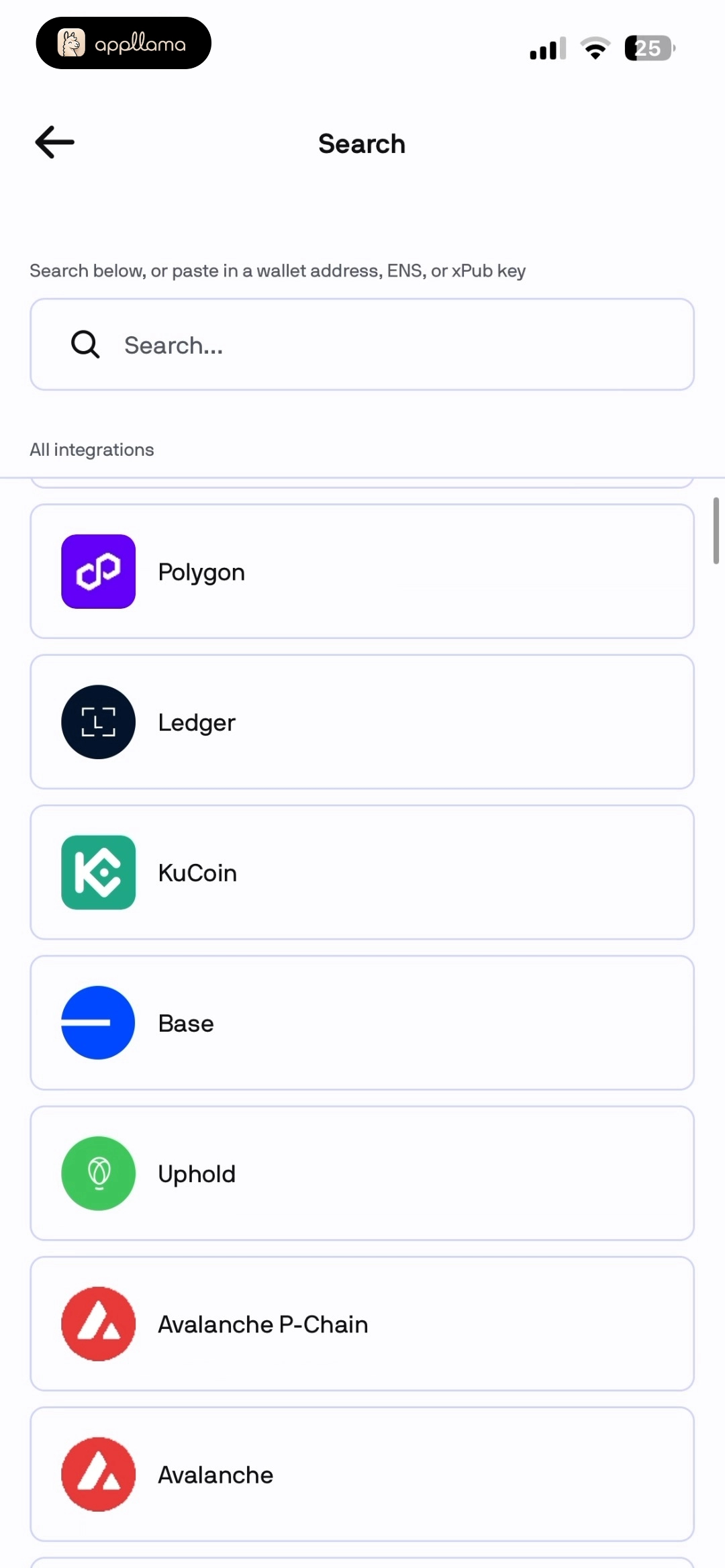 Integration Search