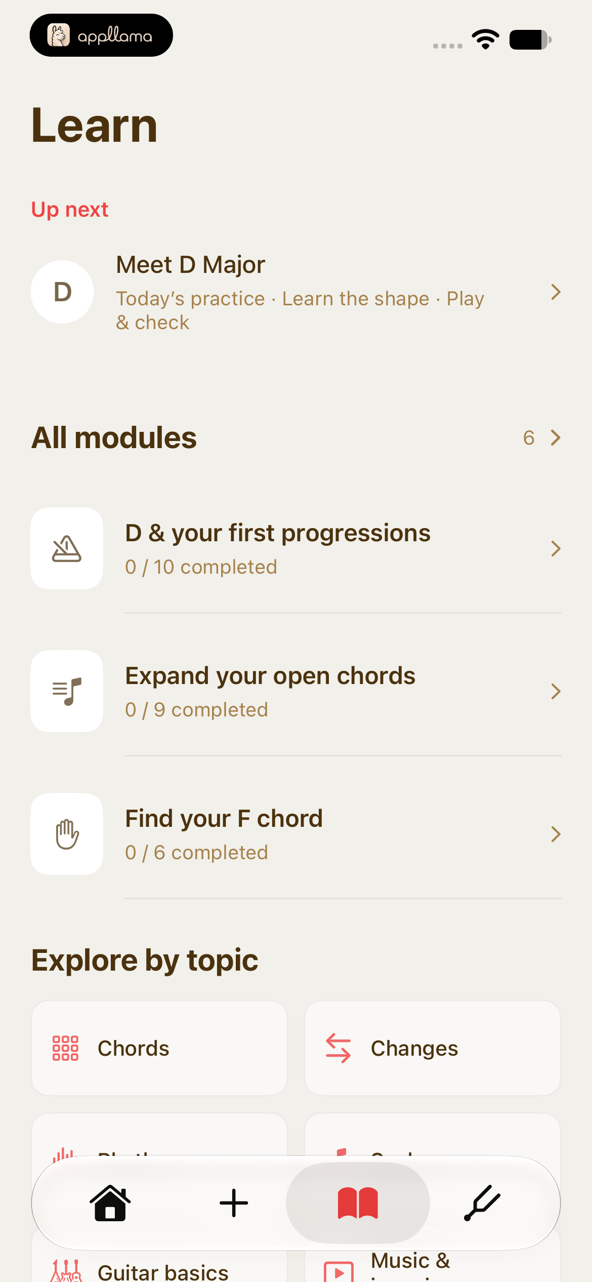 Learn Home
