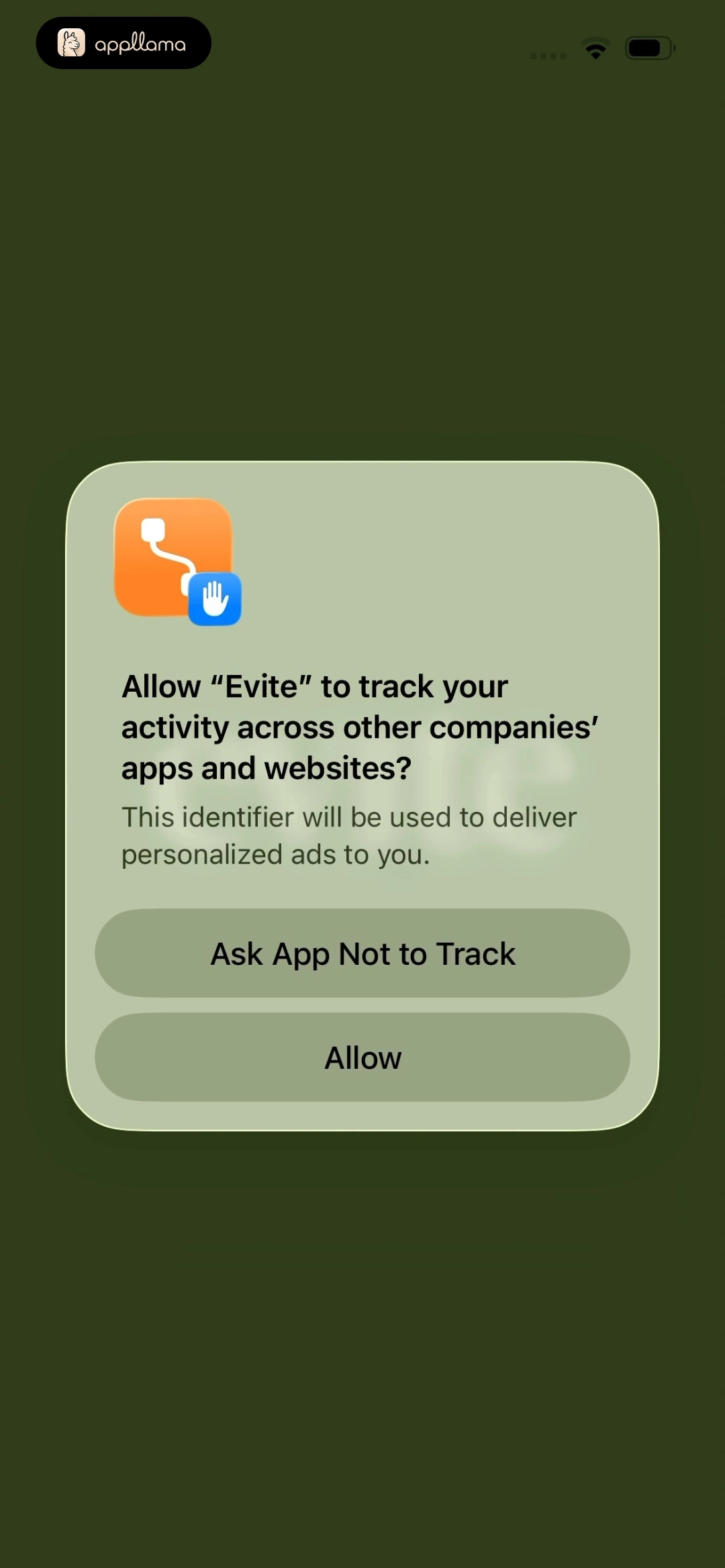 App Tracking Permission