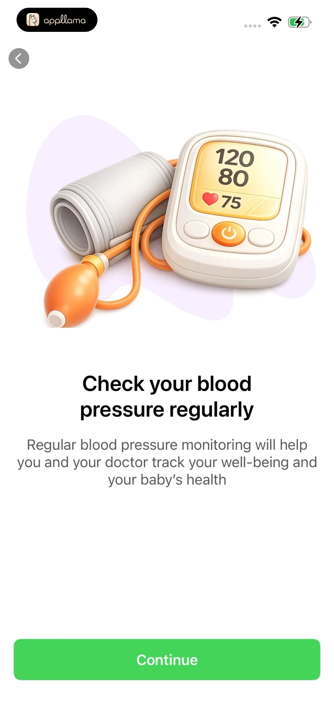 Blood Pressure Tip