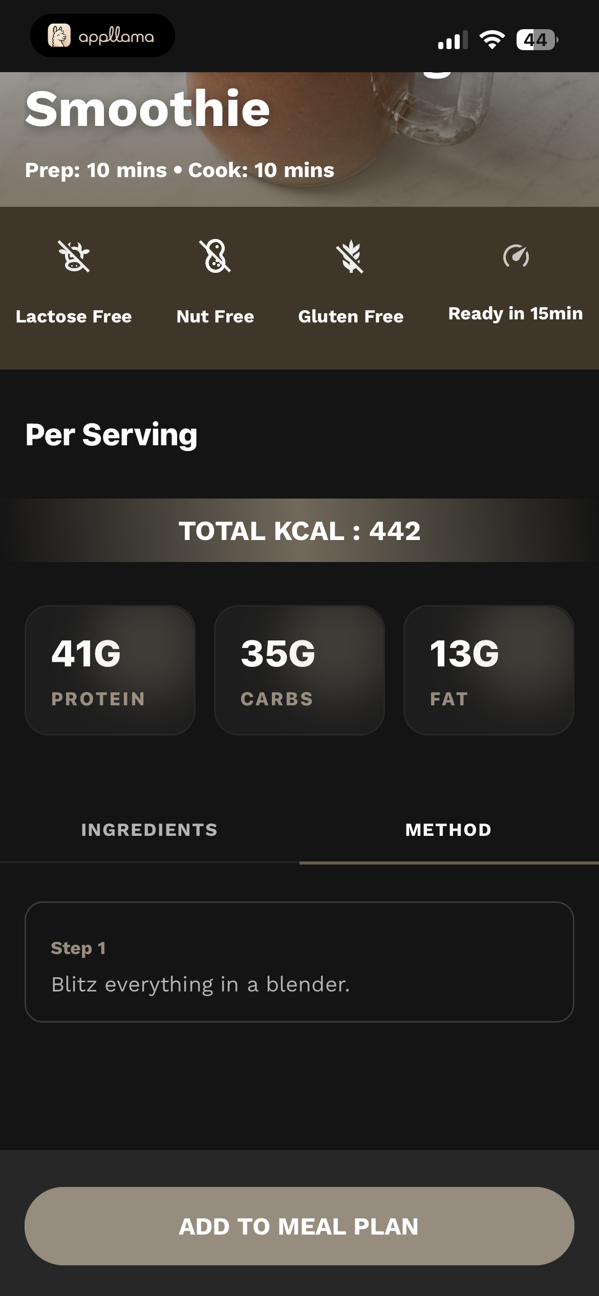 Recipe Ingredients