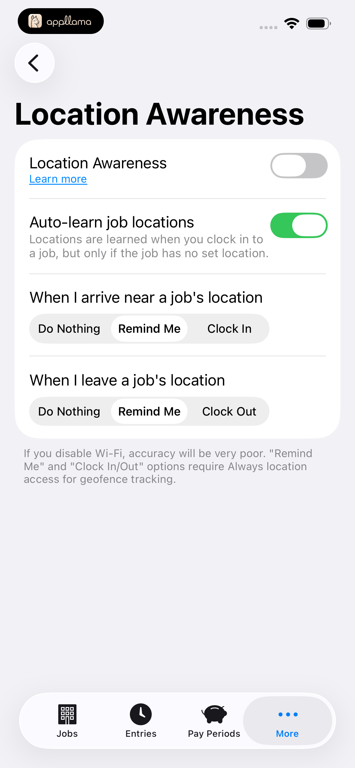 Location Awareness