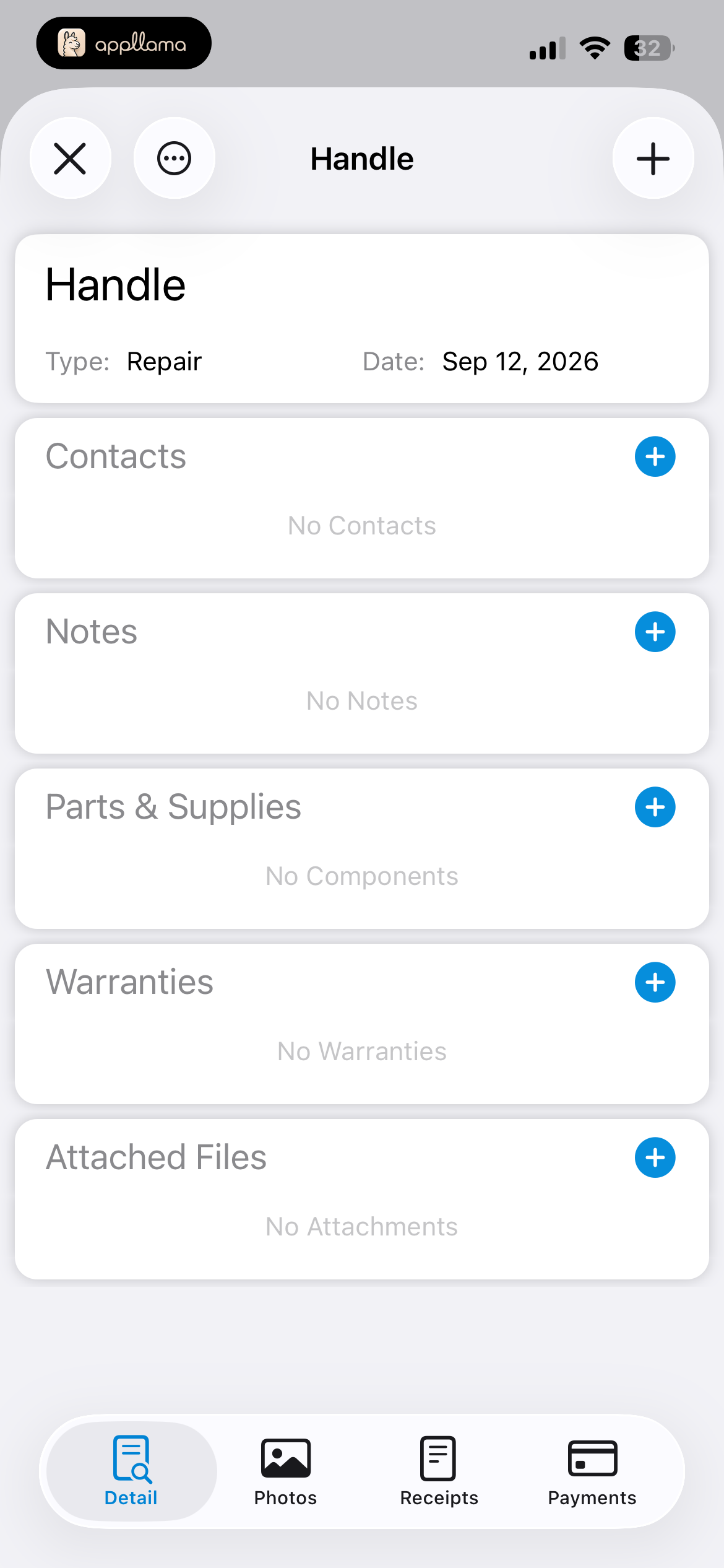 Item Details