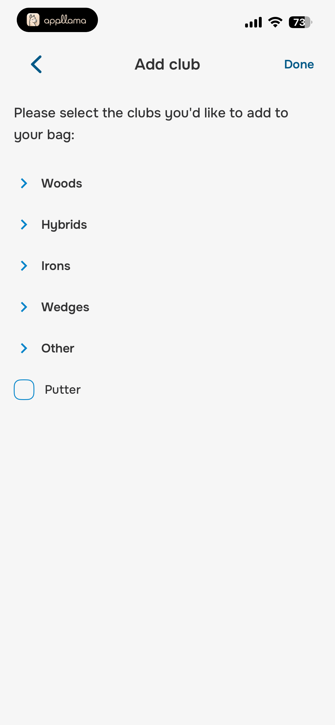 Add Clubs By Type