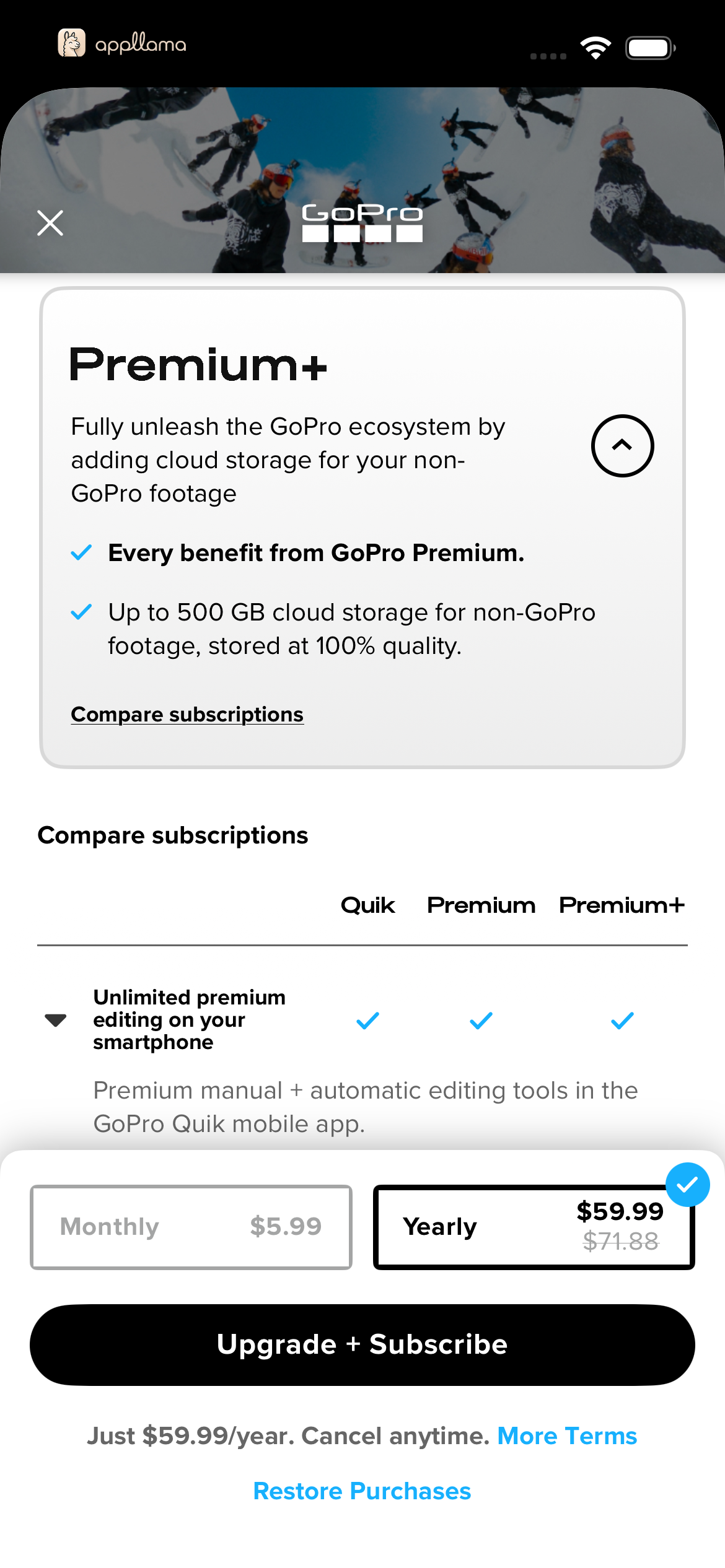 Premium+ Plan Comparison
