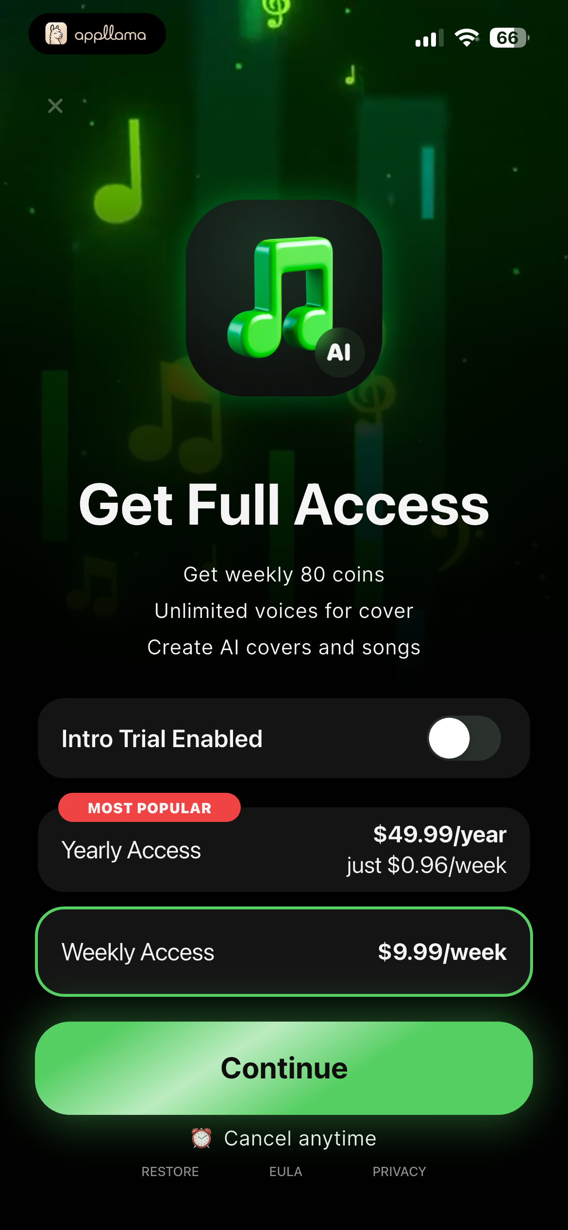 Subscription Offer