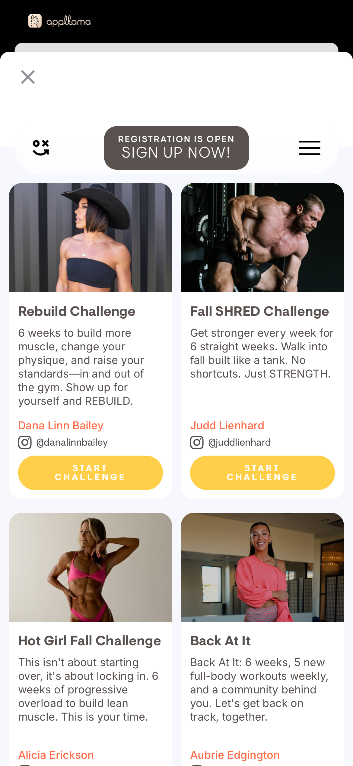 Challenge List