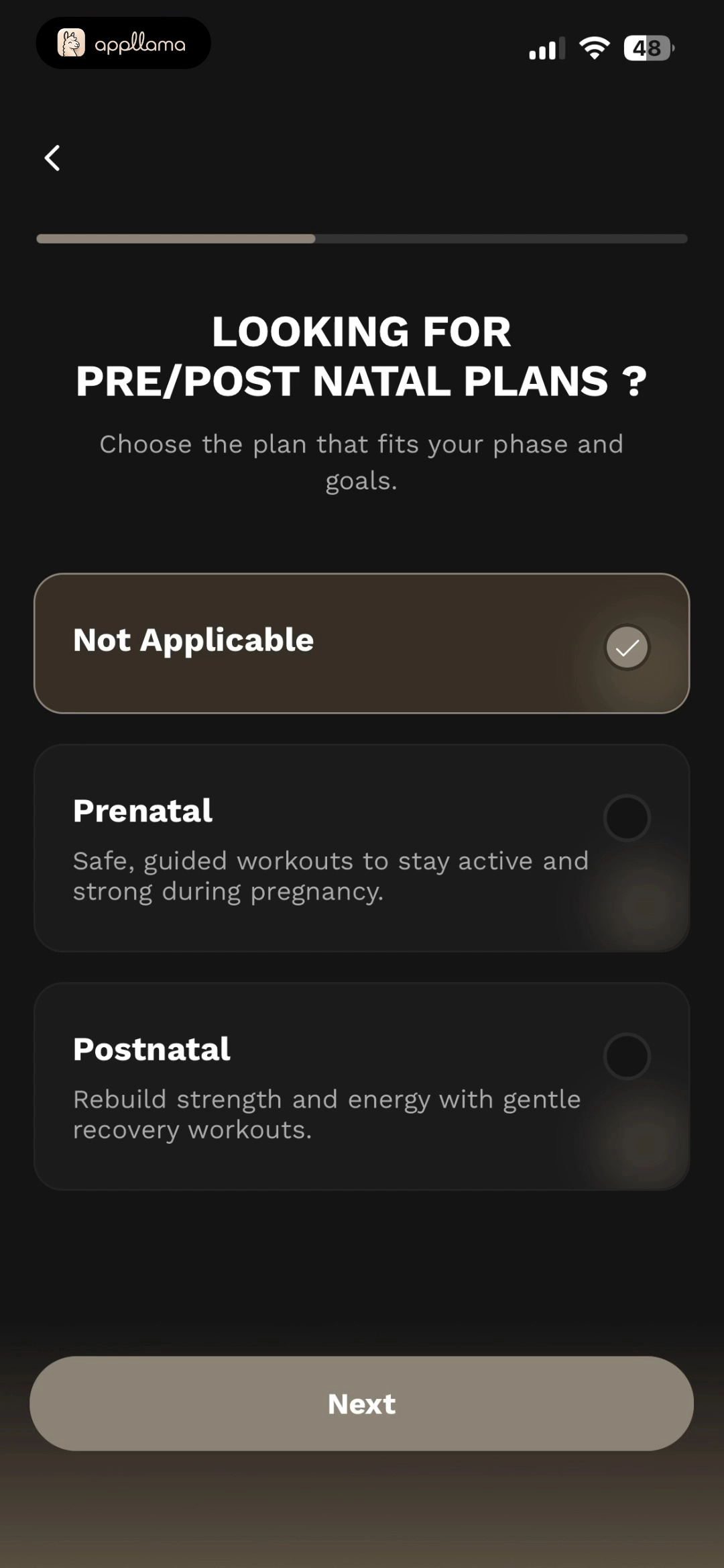 Prenatal Plan Choice