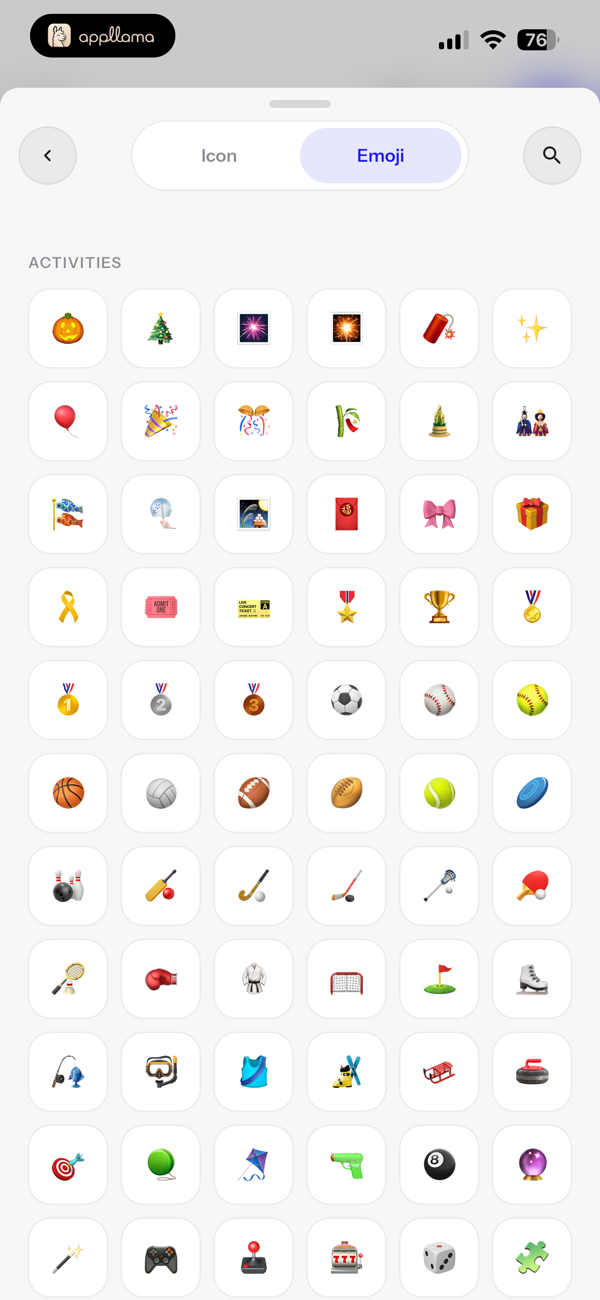 Habit Emoji Picker