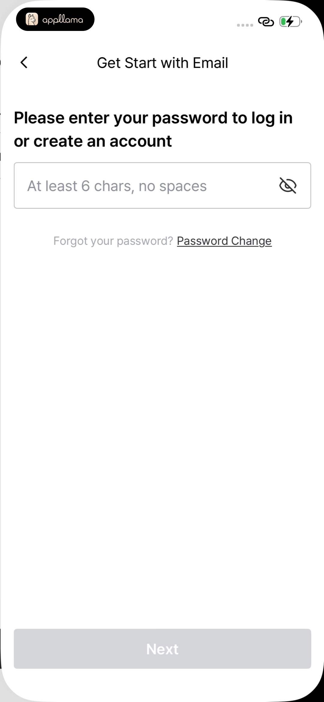 Password Entry