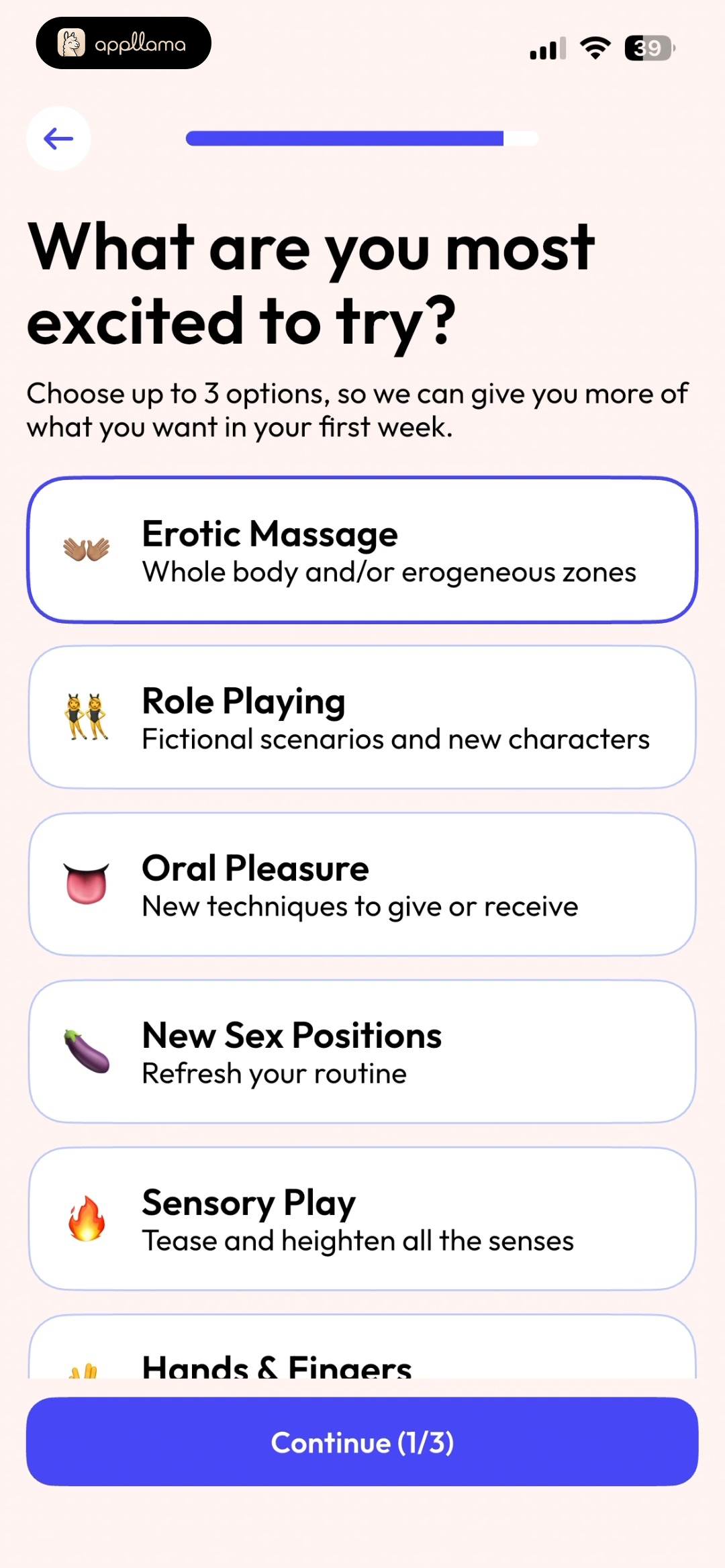 Interest Selection