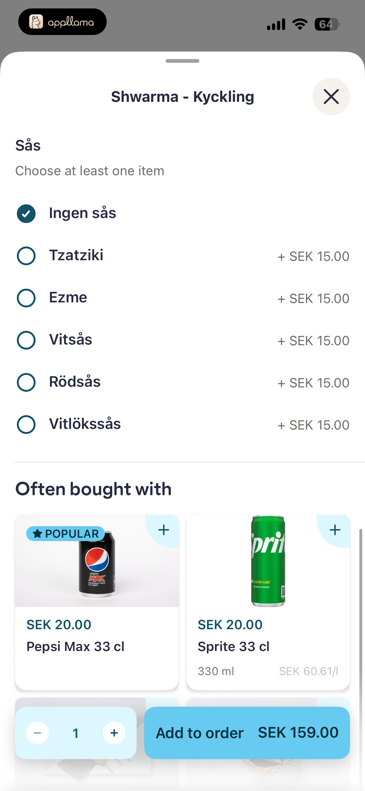 Item Options