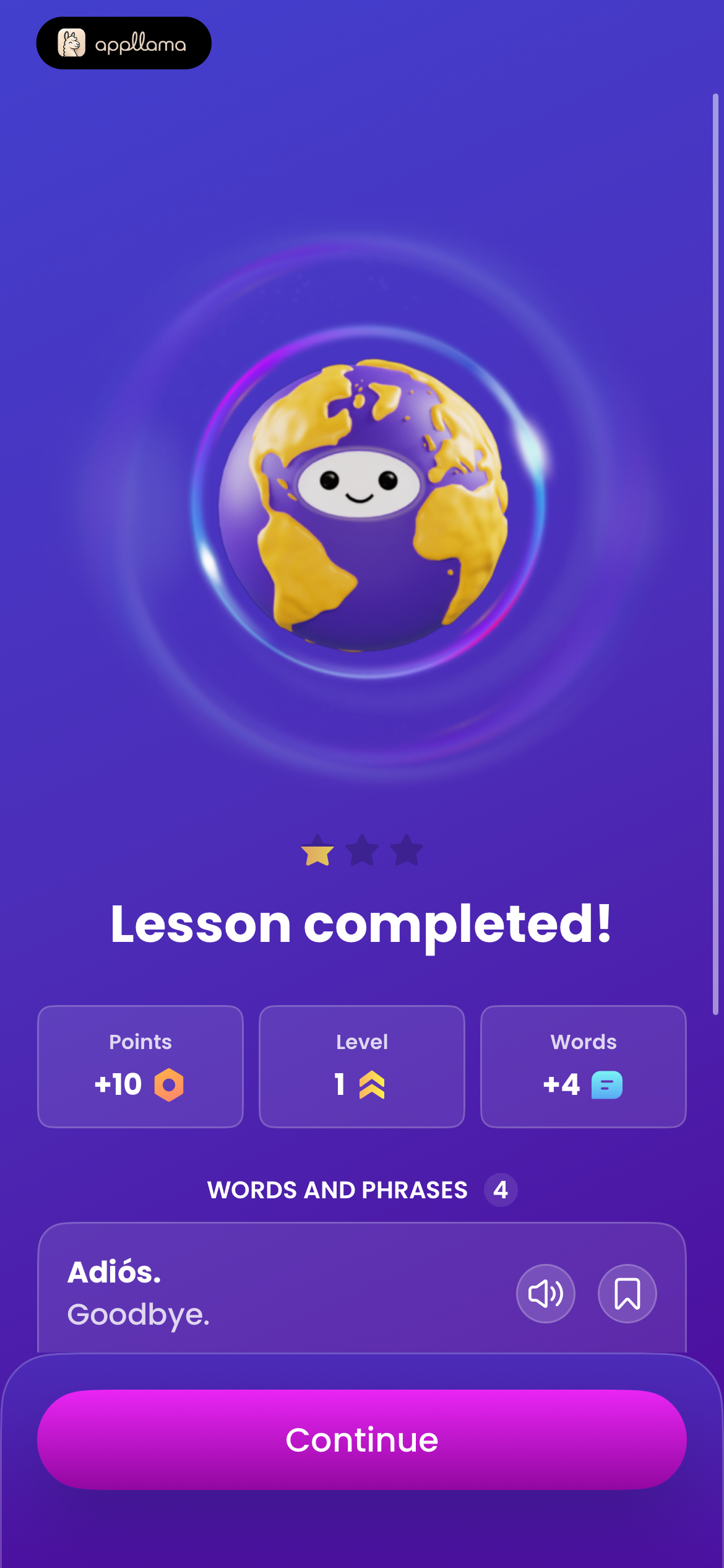 Lesson Complete