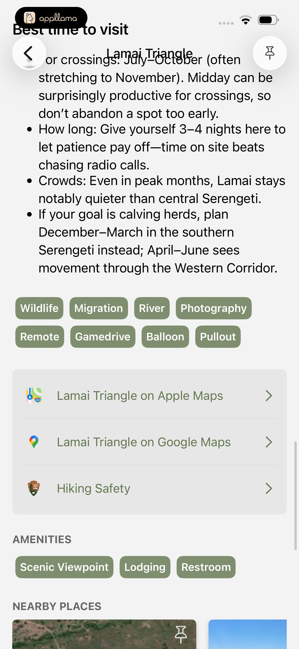 Place Visit Guide