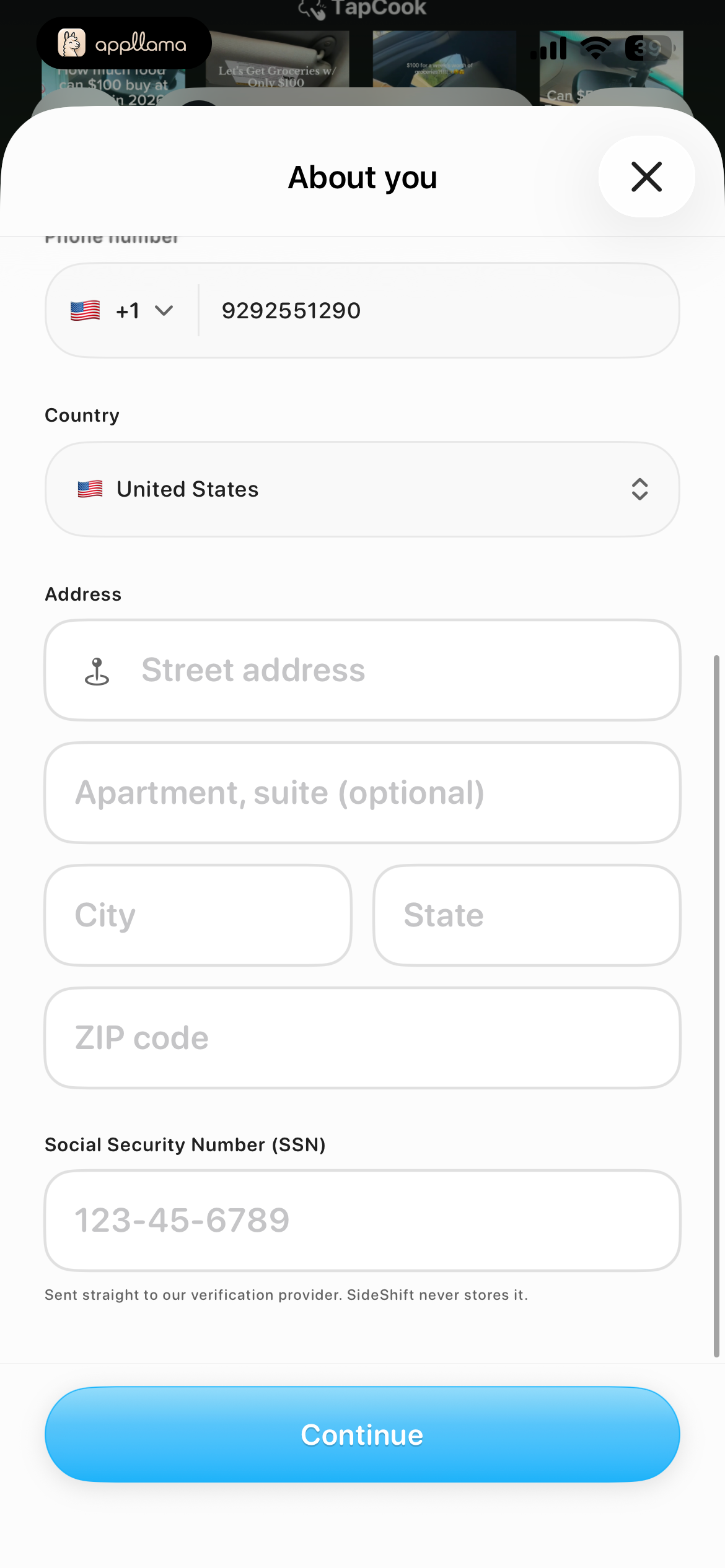 Address Information