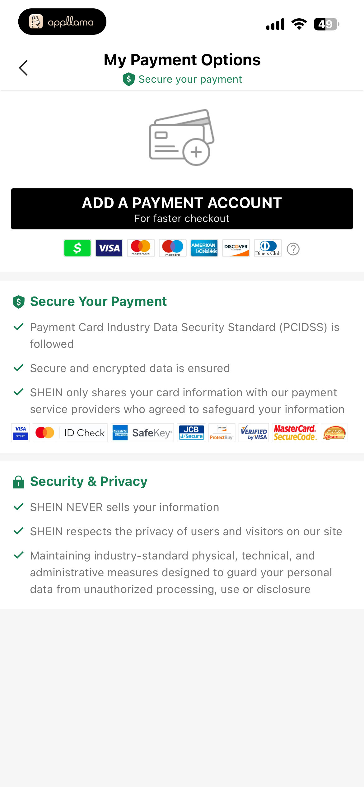 Payment Options